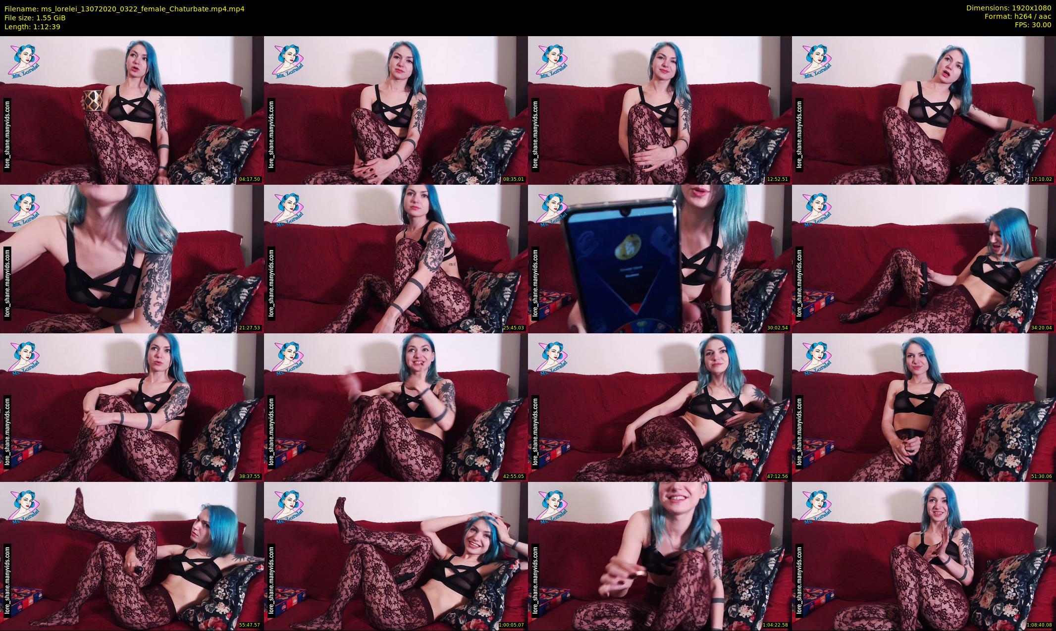 ms_lorelei — 73 minute Chaturbate female cam show recording, 1080p, Jul 13, 2020