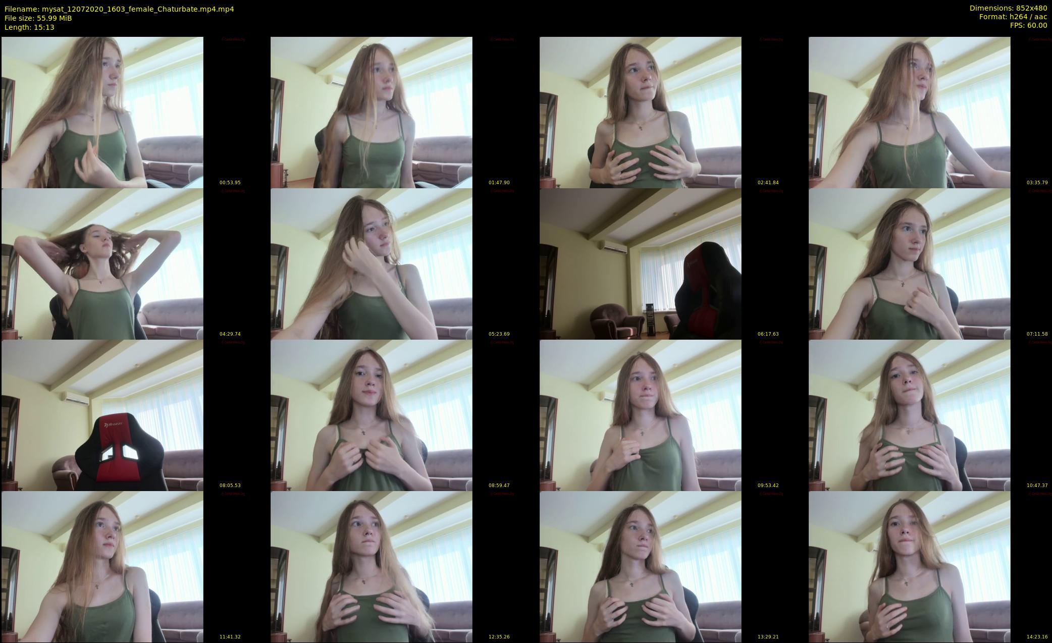 mysat — 16 minute Chaturbate female cam show recording, 480p, Jul 12, 2020