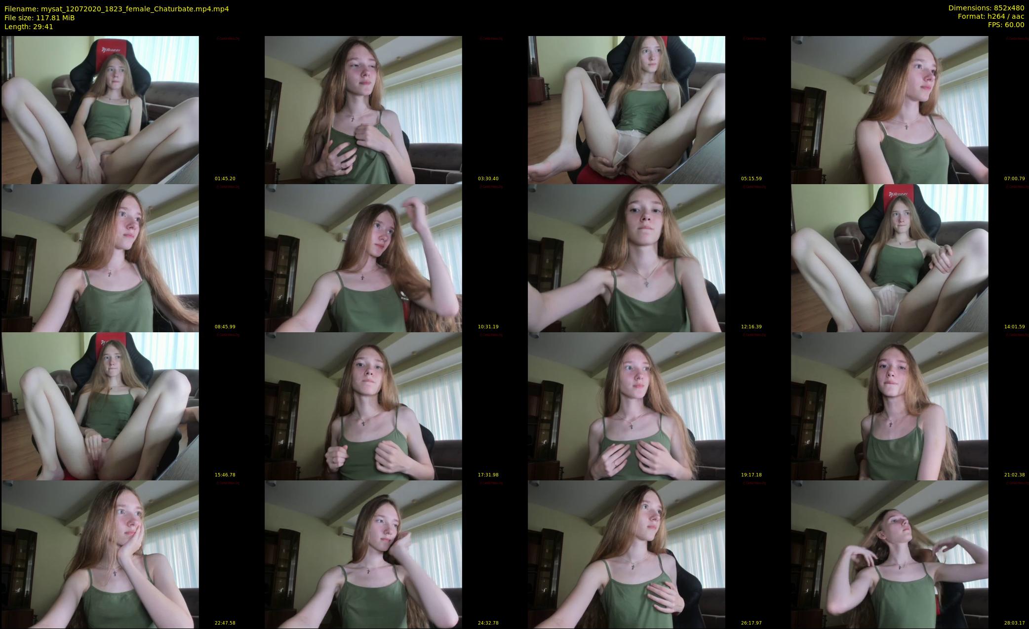 mysat — 30 minute Chaturbate female cam show recording, 480p, Jul 12, 2020