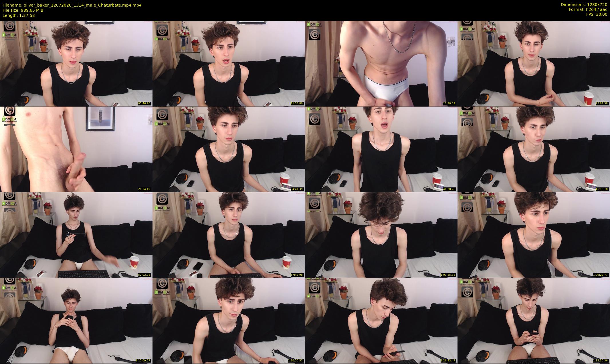 oliver_baker — 98 minute Chaturbate male cam show recording, 720p, Jul 12, 2020
