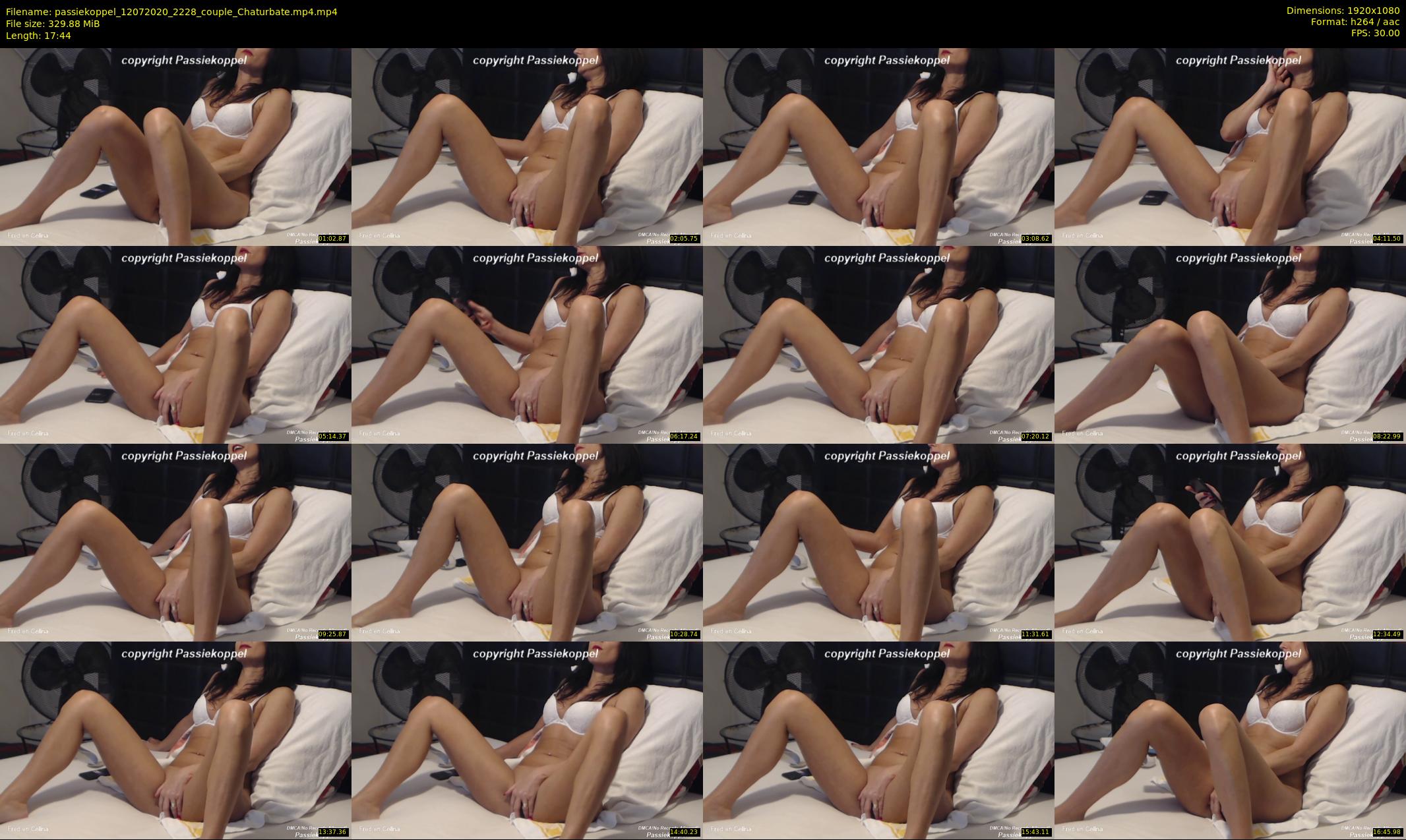 passiekoppel — 18 minute Chaturbate couple cam show recording, 1080p, Jul 12, 2020