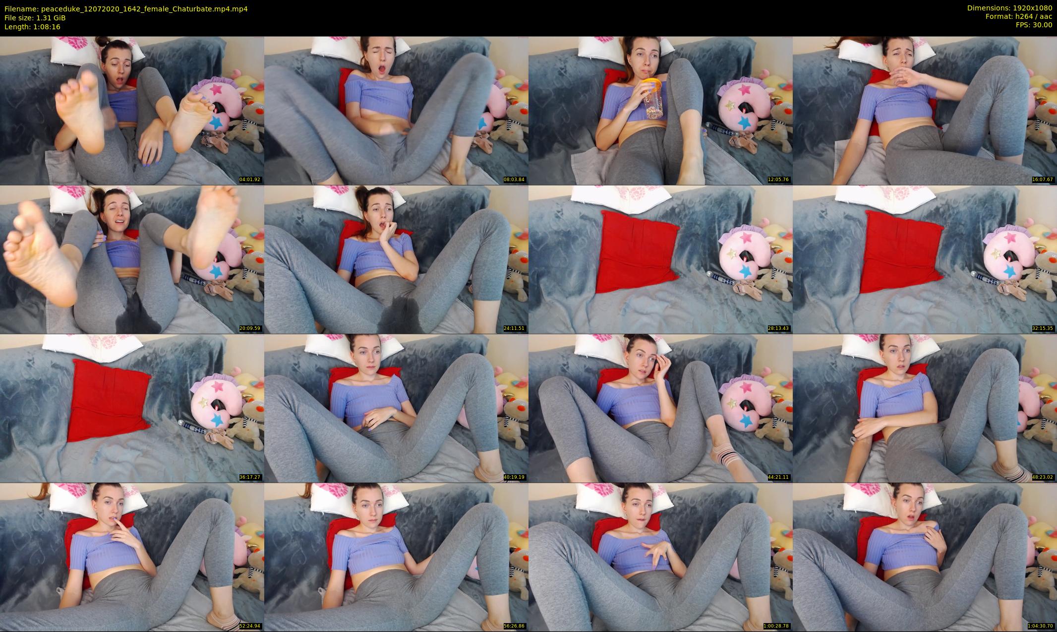 peaceduke — 69 minute Chaturbate female cam show recording, 1080p, Jul 12, 2020
