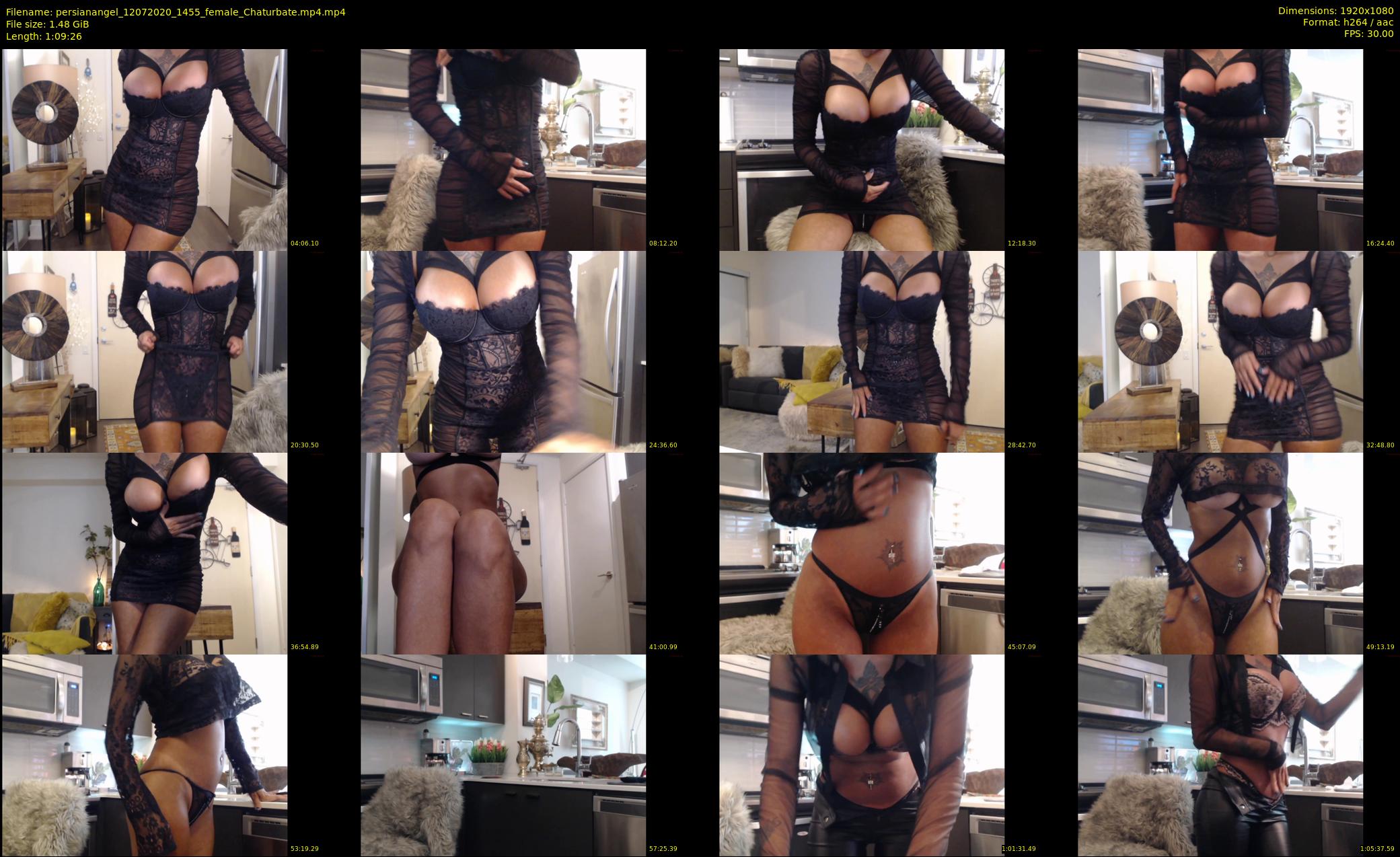 persianangel — 70 minute Chaturbate female cam show recording, 1080p, Jul 12, 2020