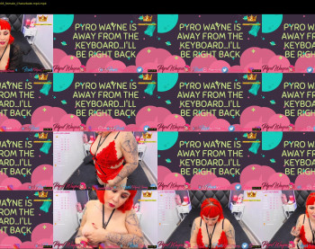 pyrowayne — 54 minute Chaturbate female cam show recording, 720p, Jul 13, 2020