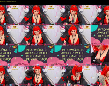 pyrowayne — 54 minute Chaturbate female cam show recording, 720p, Jul 13, 2020