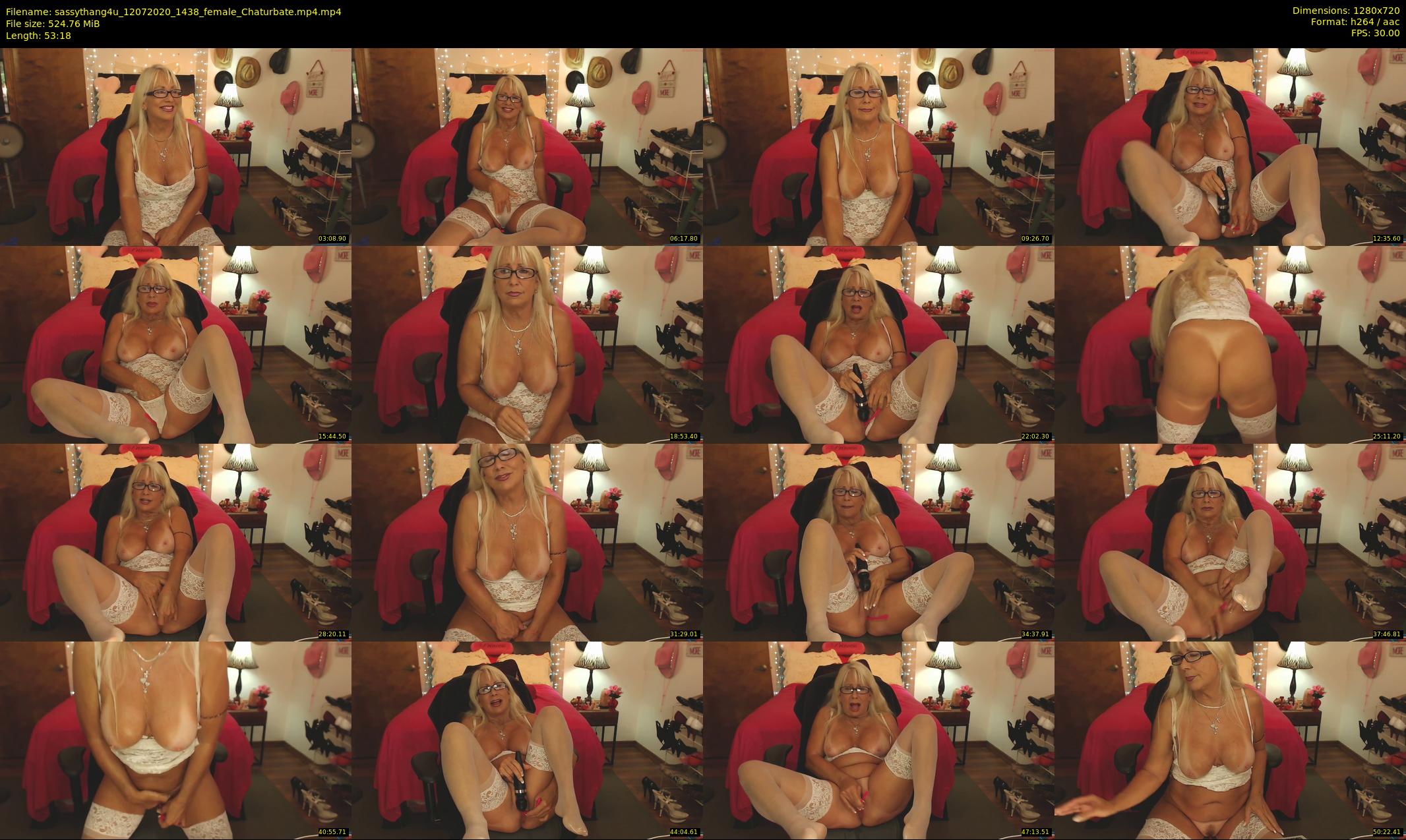 sassythang4u — 54 minute Chaturbate female cam show recording, 720p, Jul 12, 2020