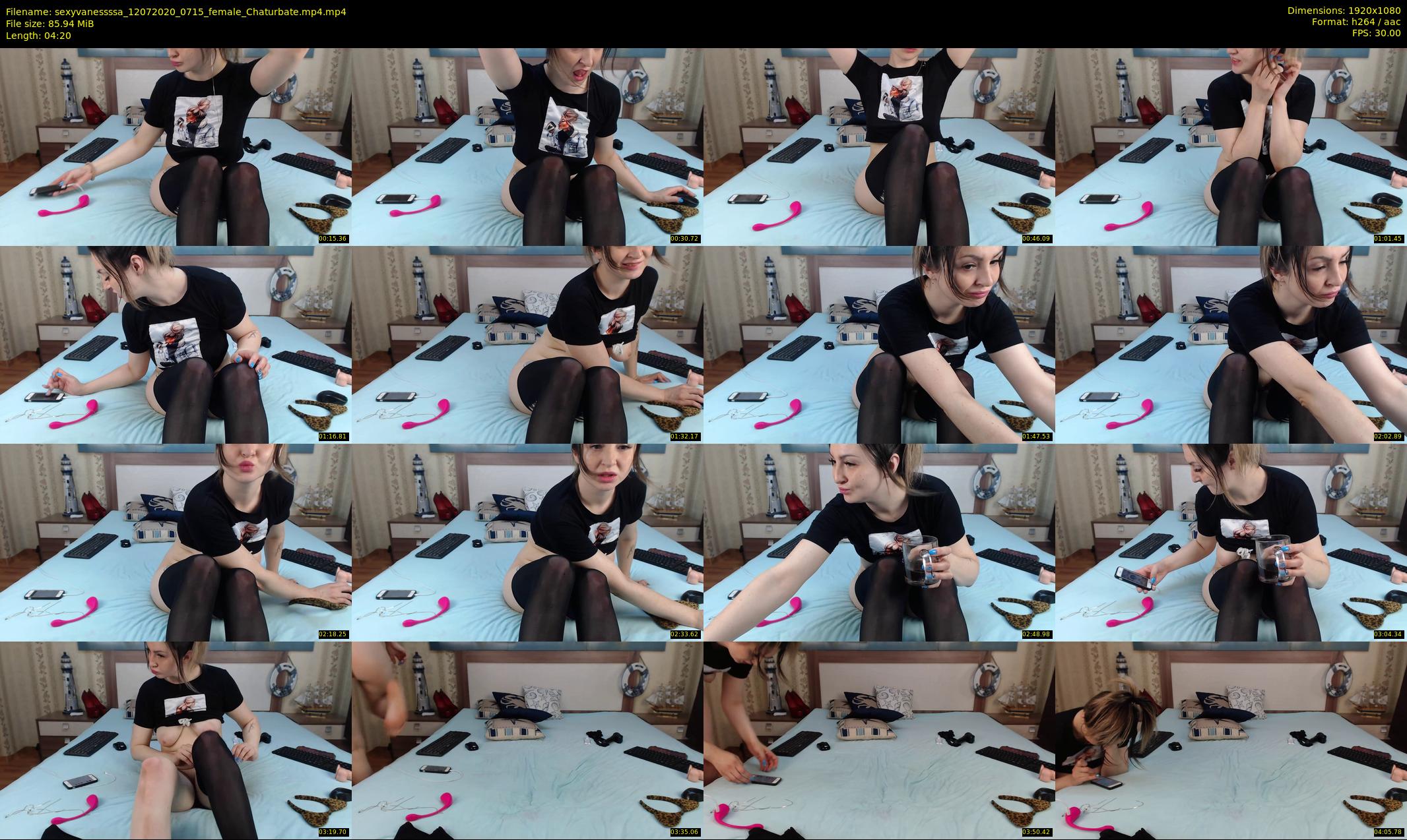 sexyvanessssa — 5 minute Chaturbate couple cam show recording, 1080p, Jul 12, 2020