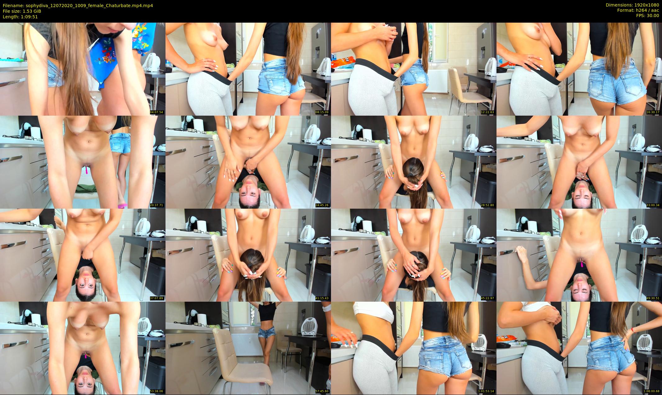 sophydiva — 70 minute Chaturbate female cam show recording, 1080p, Jul 12, 2020