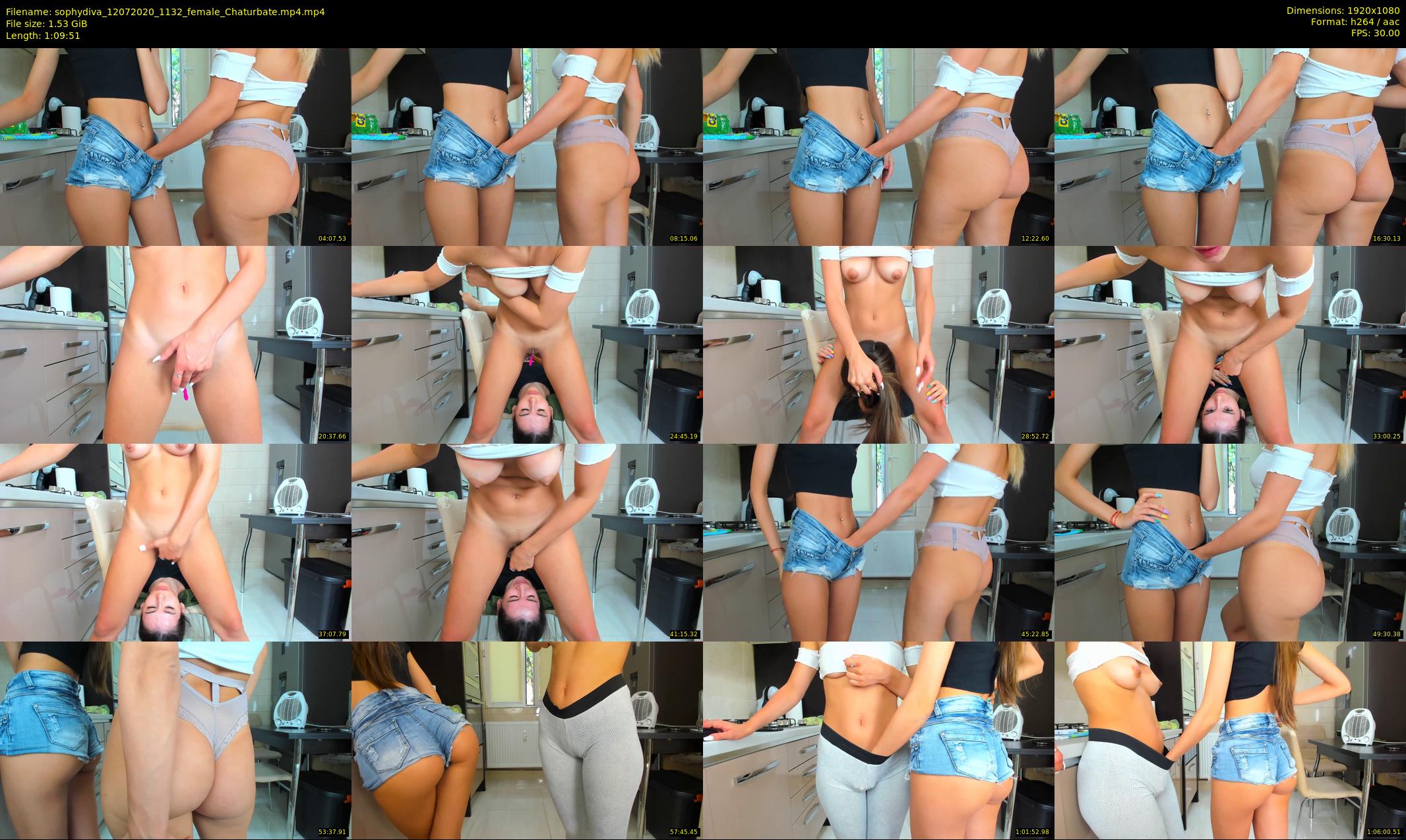 sophydiva — 70 minute Chaturbate female cam show recording, 1080p, Jul 12, 2020