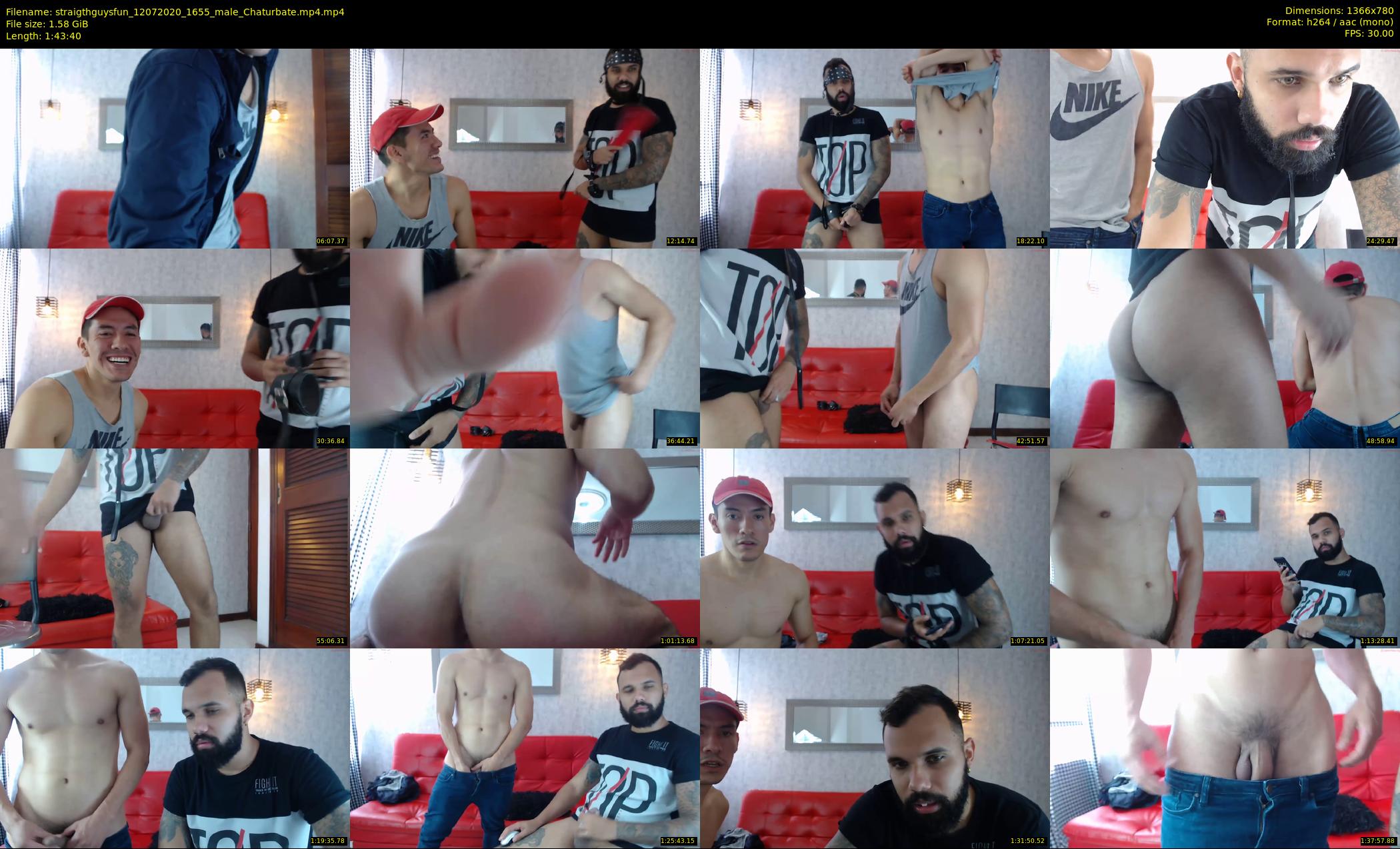 straigthguysfun — 104 minute Chaturbate male cam show recording, 720p, Jul 12, 2020