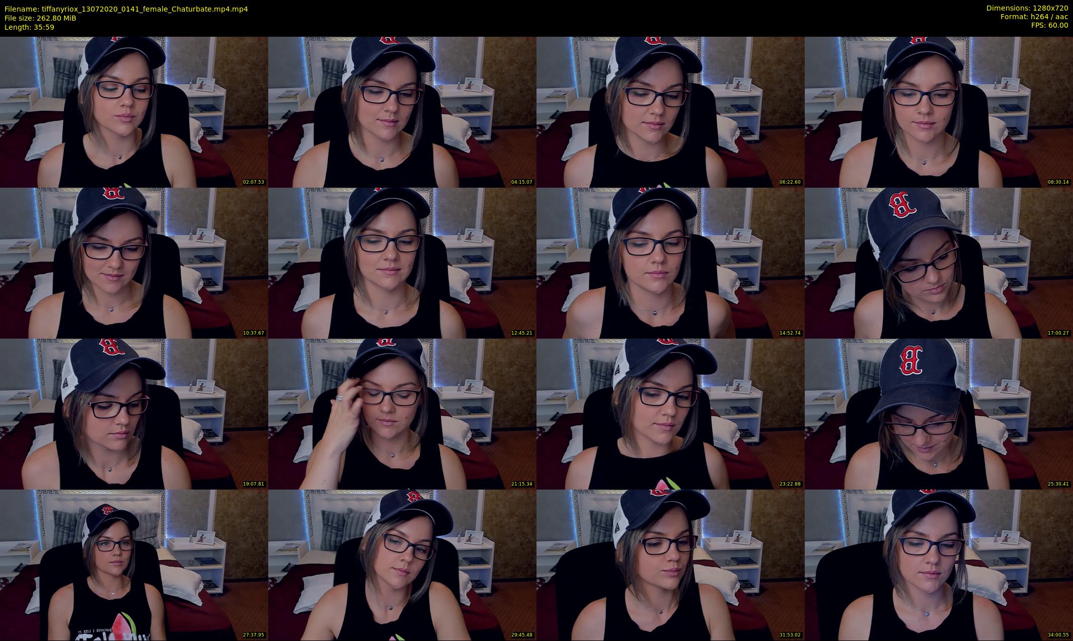 tiffanyriox — 36 minute Chaturbate female cam show recording, 720p, Jul 13, 2020