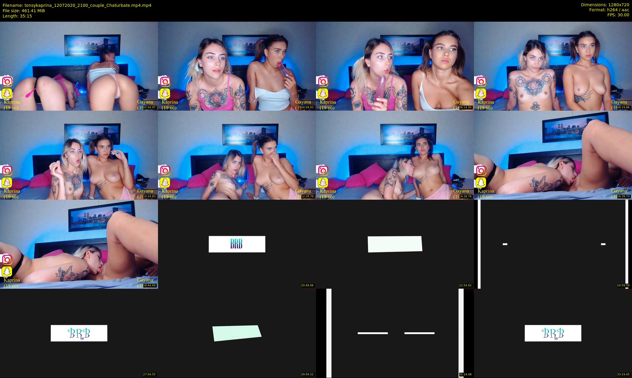 tonsykaprina — 36 minute Chaturbate couple cam show recording, 720p, Jul 12, 2020
