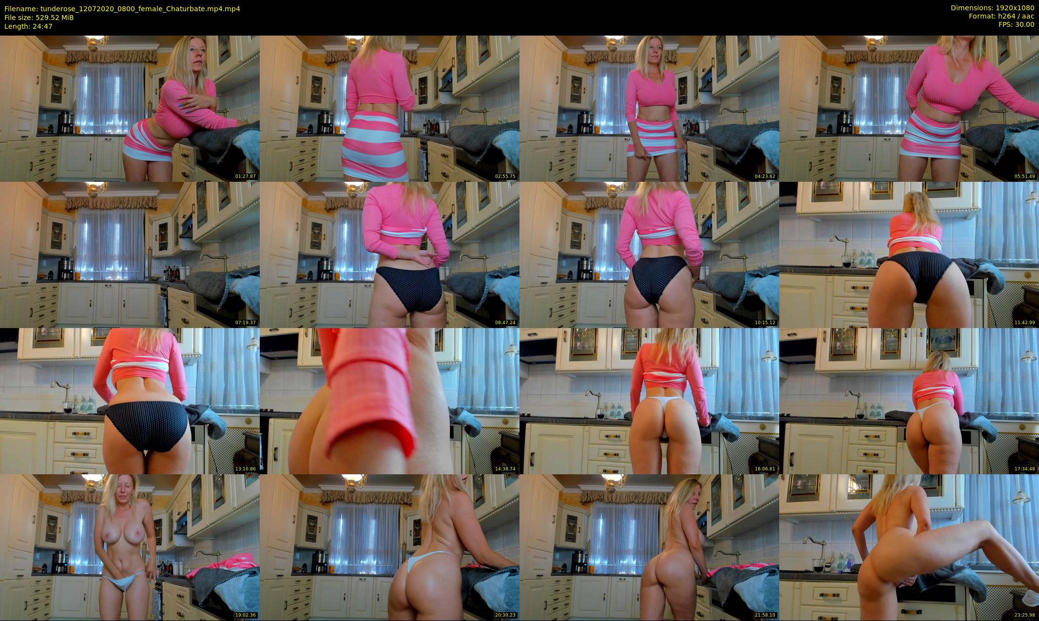 tunderose — 25 minute Chaturbate female cam show recording, 1080p, Jul 12, 2020