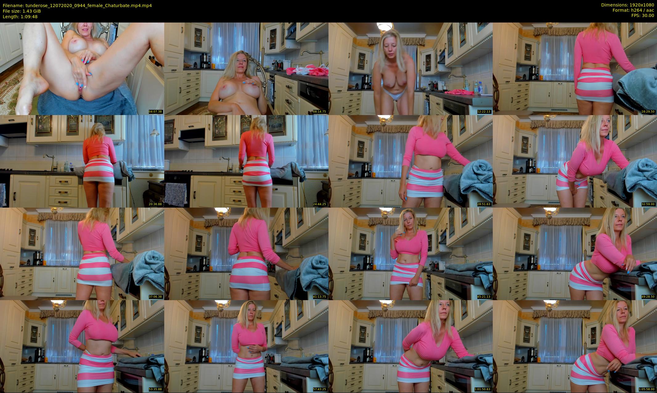 tunderose — 70 minute Chaturbate female cam show recording, 1080p, Jul 12, 2020