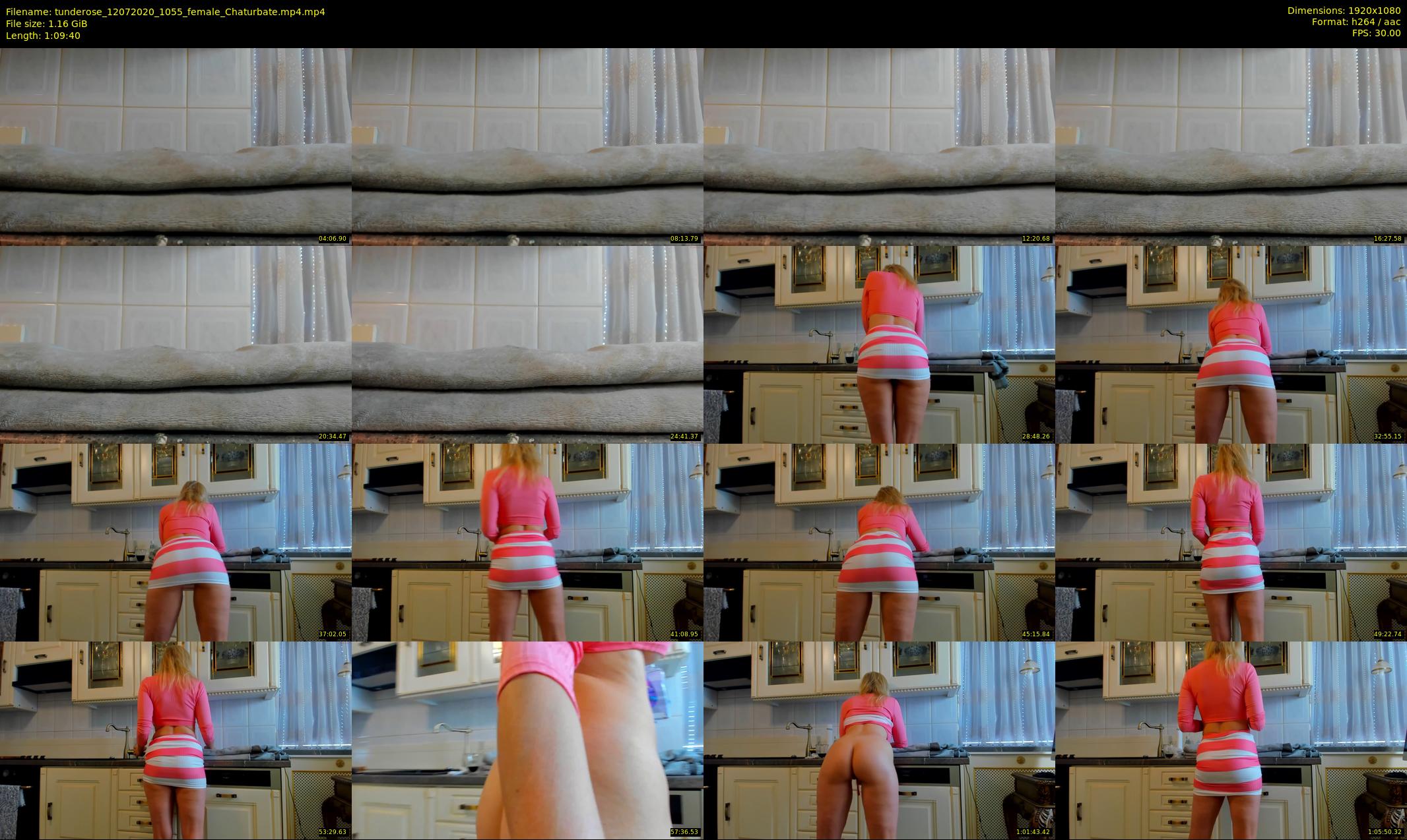 tunderose — 70 minute Chaturbate female cam show recording, 1080p, Jul 12, 2020