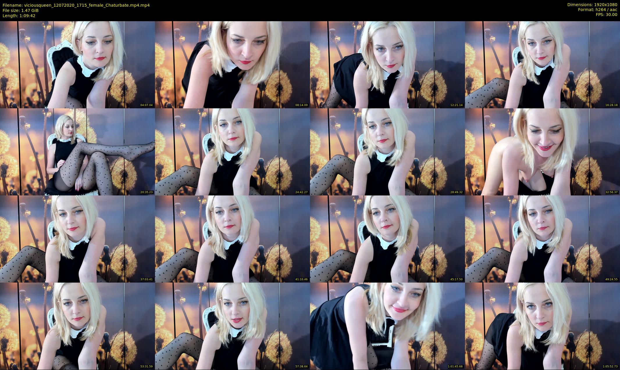 viciousqueen — 70 minute Chaturbate female cam show recording, 1080p, Jul 12, 2020