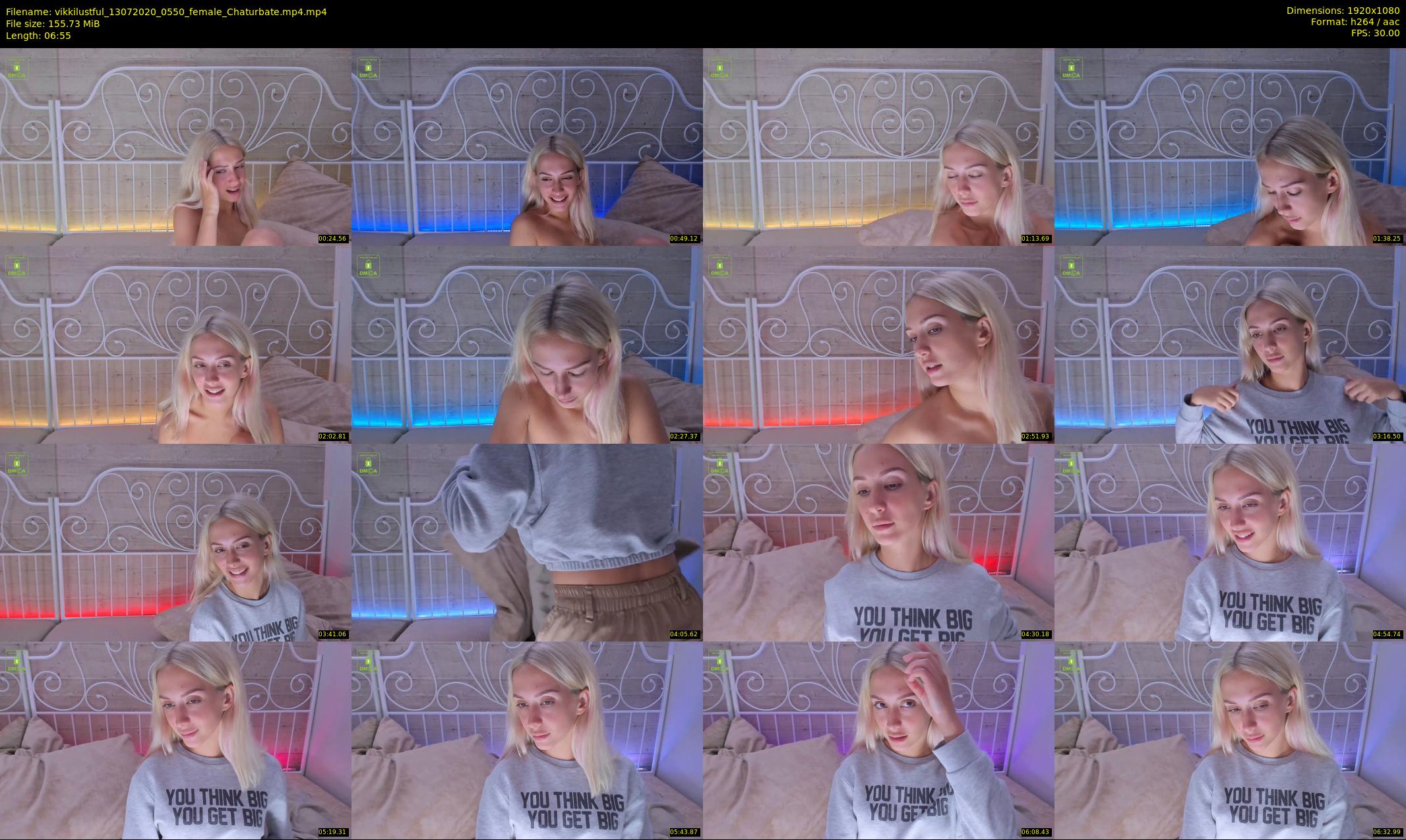 vikkilustful — 7 minute Chaturbate female cam show recording, 1080p, Jul 13, 2020