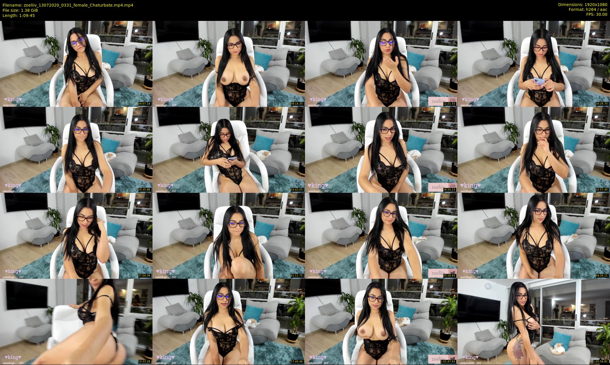 zoeliiv — 70 minute Chaturbate female cam show recording, 1080p, Jul 13, 2020