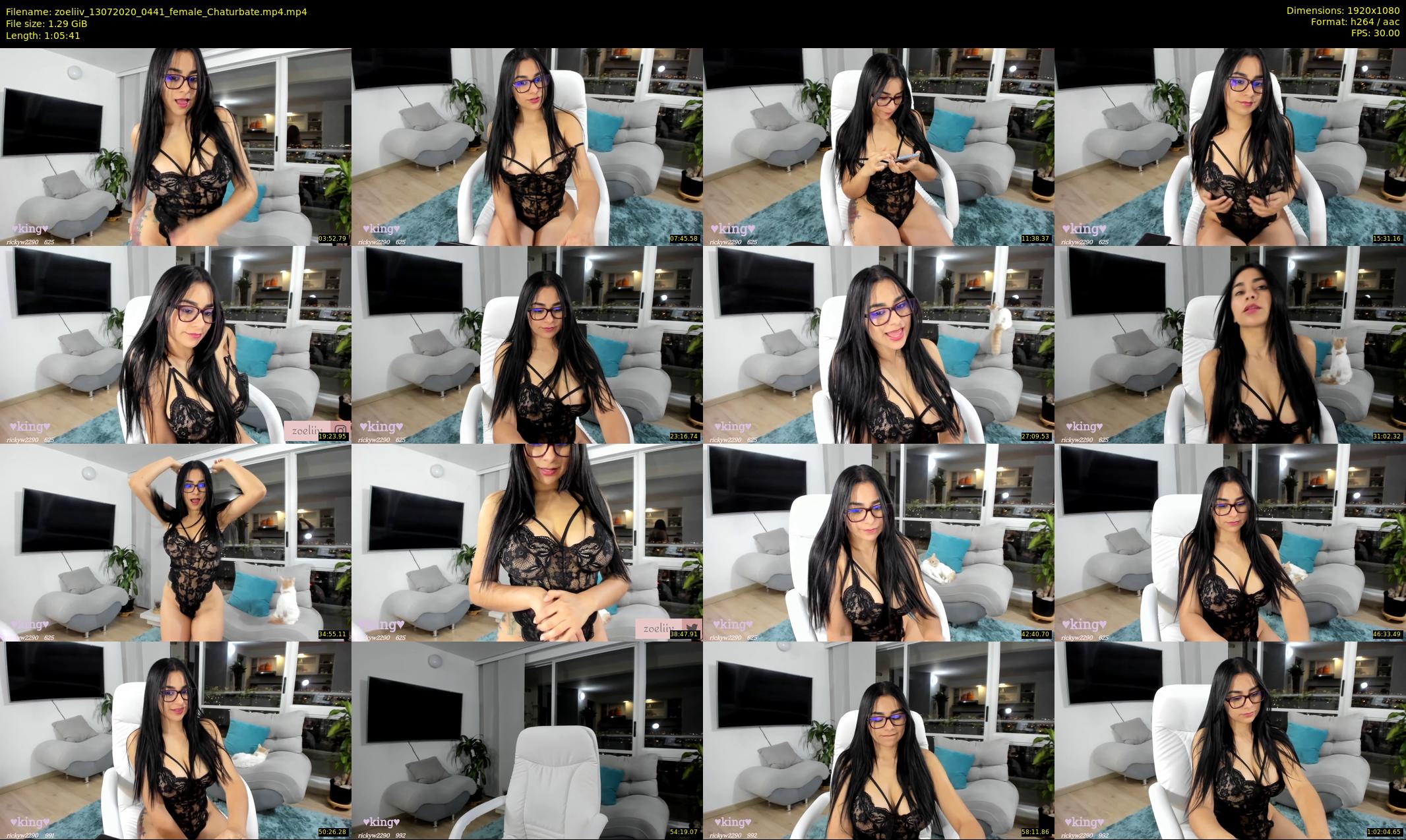 zoeliiv — 66 minute Chaturbate female cam show recording, 1080p, Jul 13, 2020