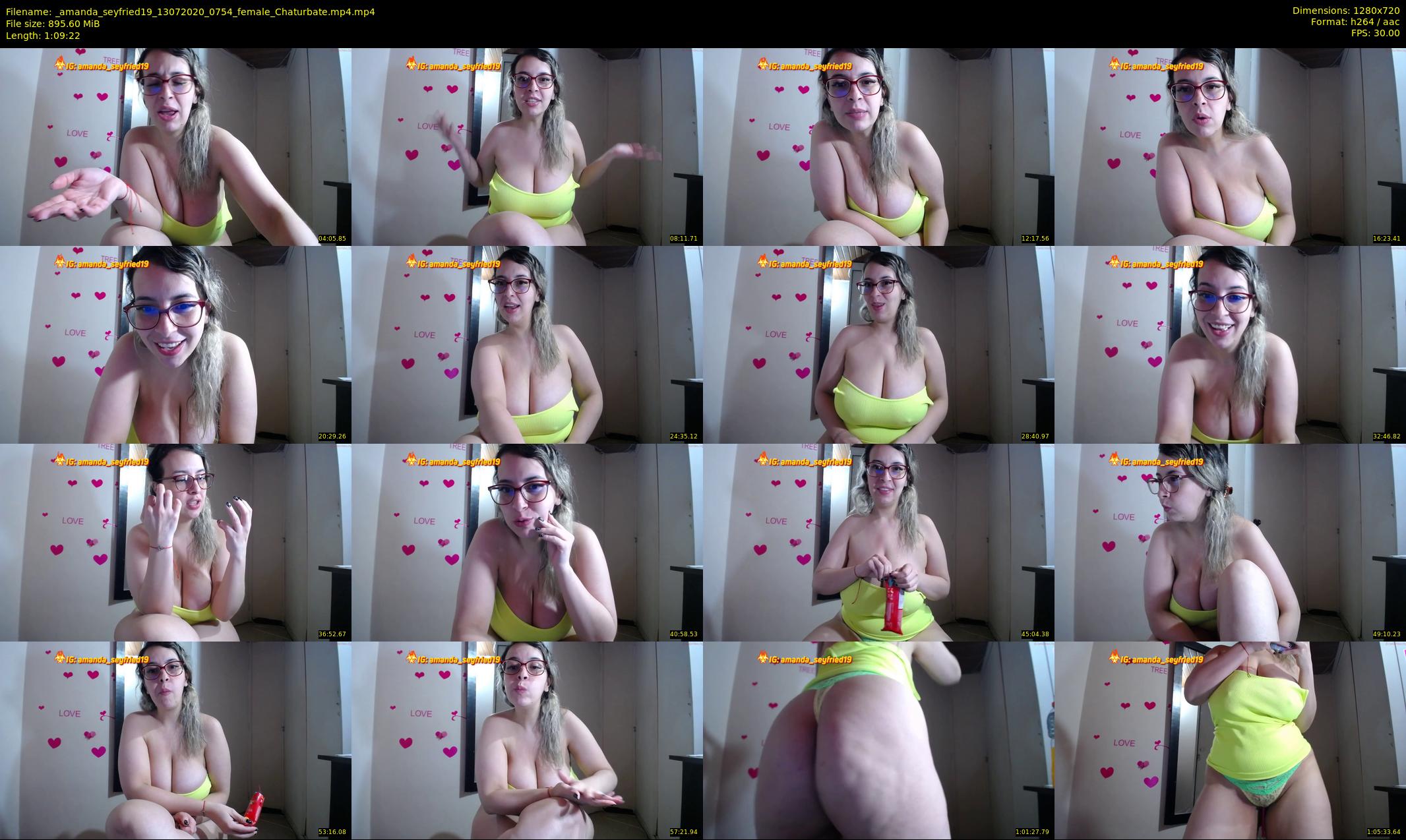 _amanda_seyfried19 — 70 minute Chaturbate female cam show recording, 720p, Jul 13, 2020