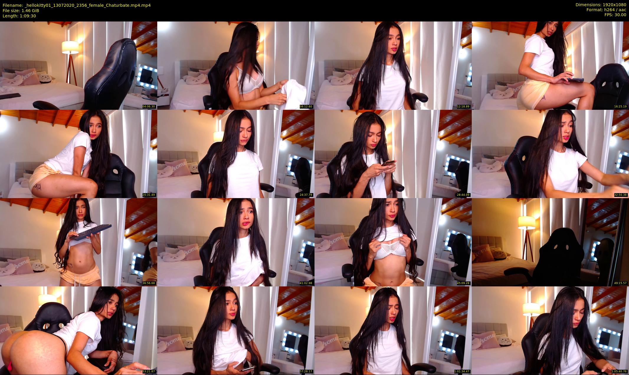_hellokitty01 — 70 minute Chaturbate female cam show recording, 1080p, Jul 13, 2020
