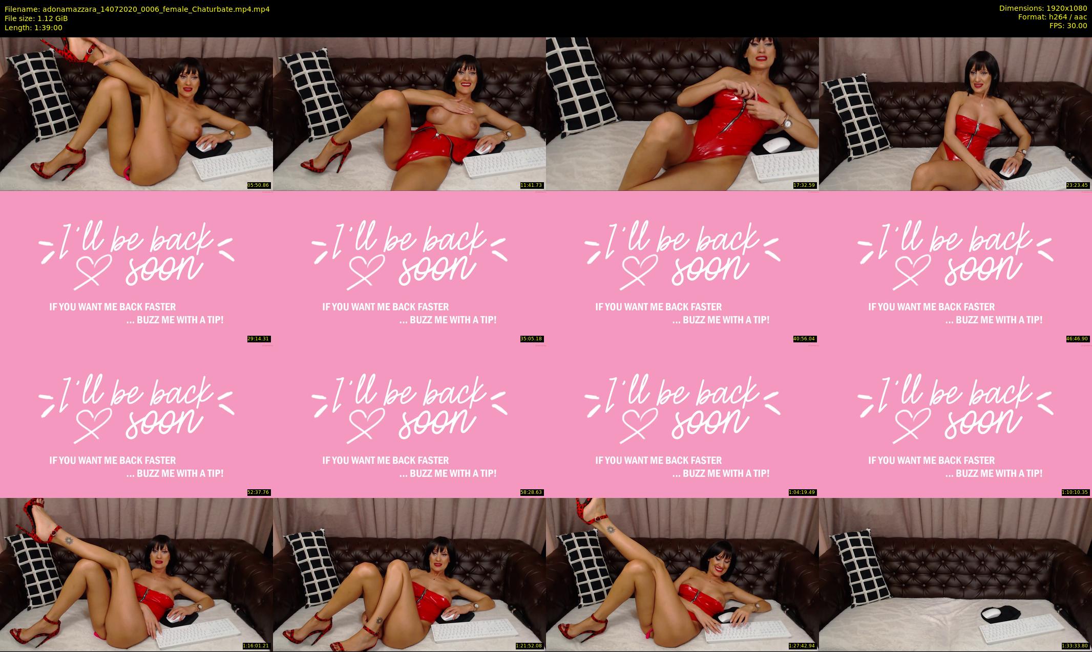 adonamazzara — 99 minute Chaturbate female cam show recording, 1080p, Jul 14, 2020