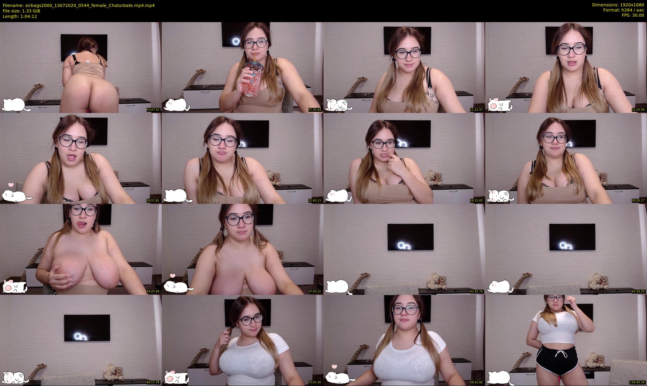 airbags2000 — 65 minute Chaturbate female cam show recording, 1080p, Jul 13, 2020