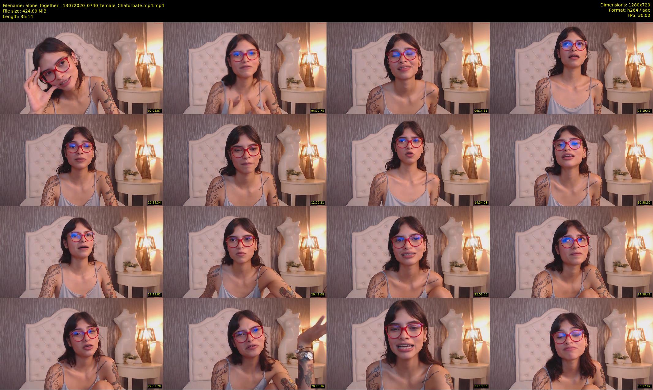alone_together_ — 36 minute Chaturbate female cam show recording, 720p, Jul 13, 2020