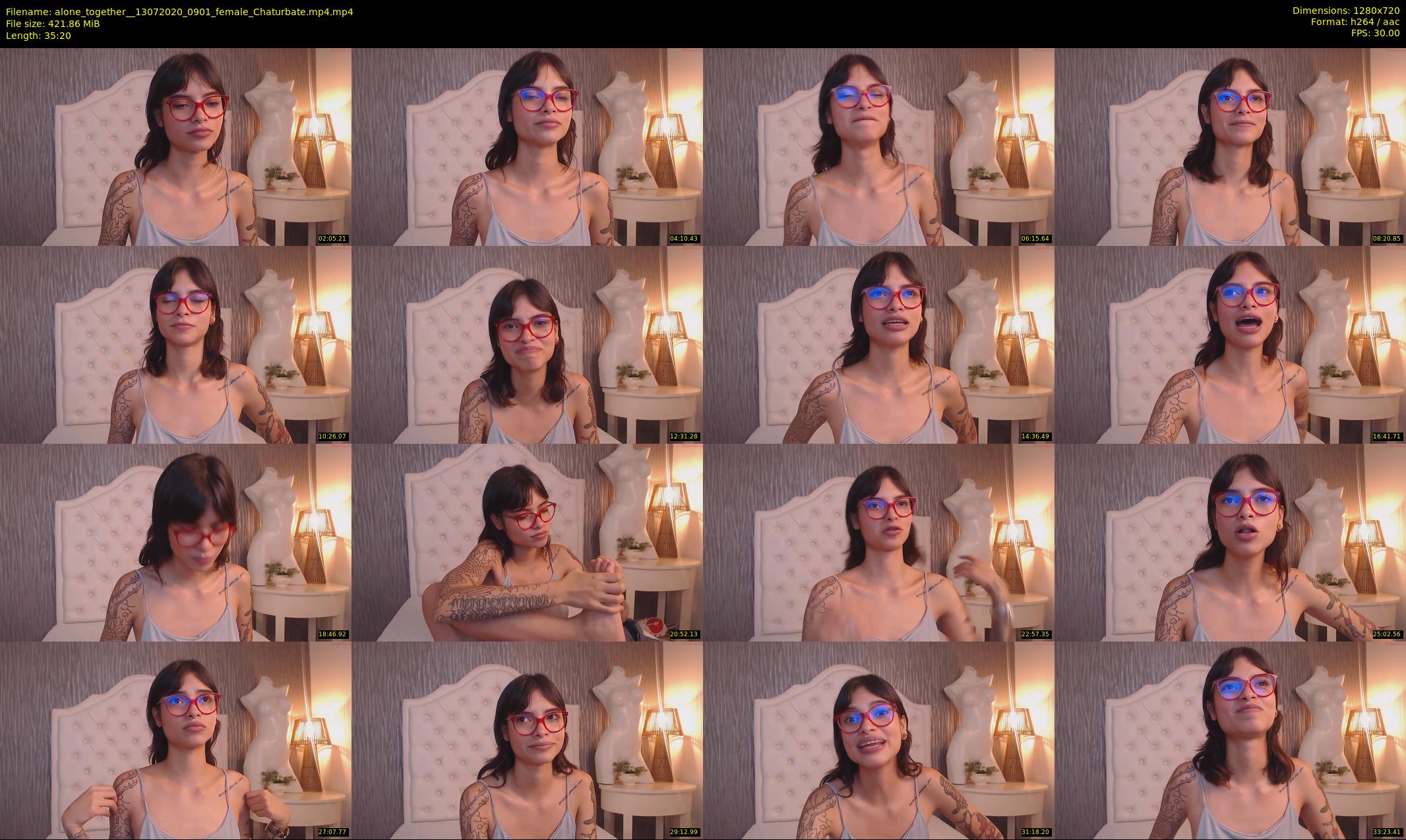 alone_together_ — 36 minute Chaturbate female cam show recording, 720p, Jul 13, 2020