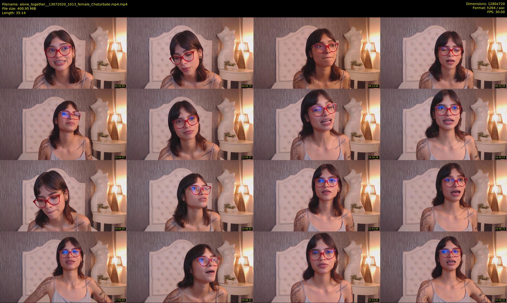 alone_together_ — 36 minute Chaturbate female cam show recording, 720p, Jul 13, 2020