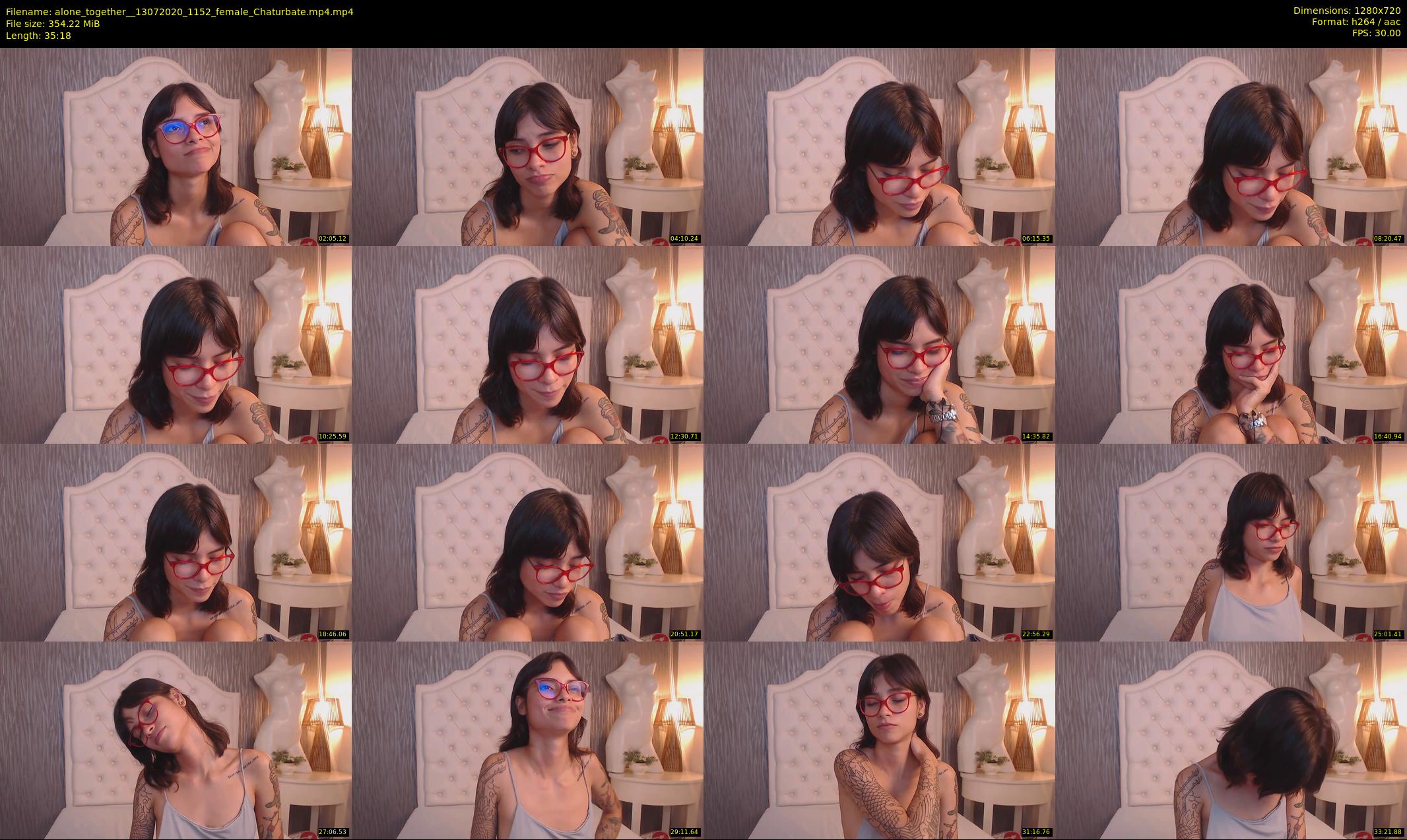 alone_together_ — 36 minute Chaturbate female cam show recording, 720p, Jul 13, 2020