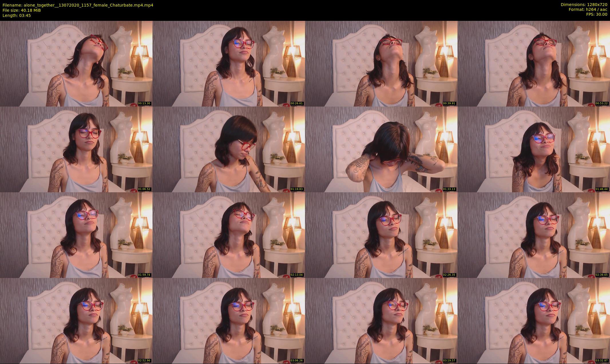 alone_together_ — 4 minute Chaturbate female cam show recording, 720p, Jul 13, 2020