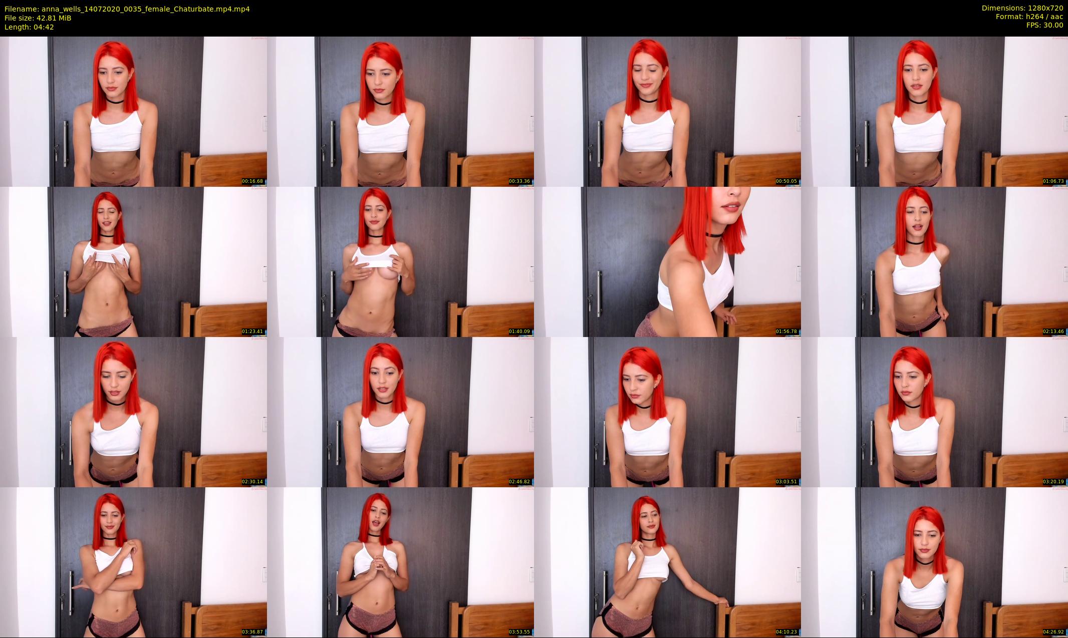 anna_wells — 5 minute Chaturbate female cam show recording, 720p, Jul 14, 2020
