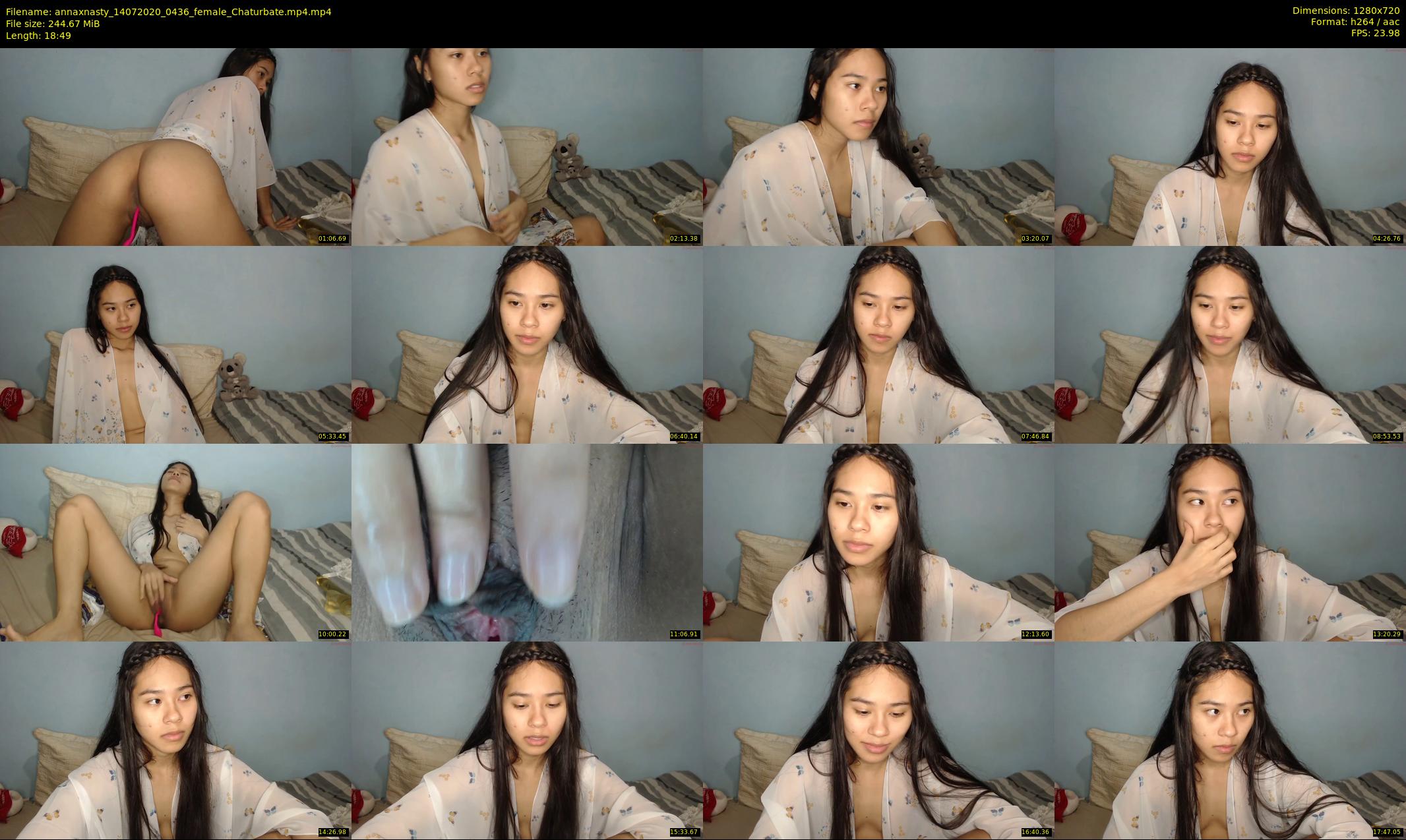 annaxnasty — 19 minute Chaturbate female cam show recording, 720p, Jul 14, 2020
