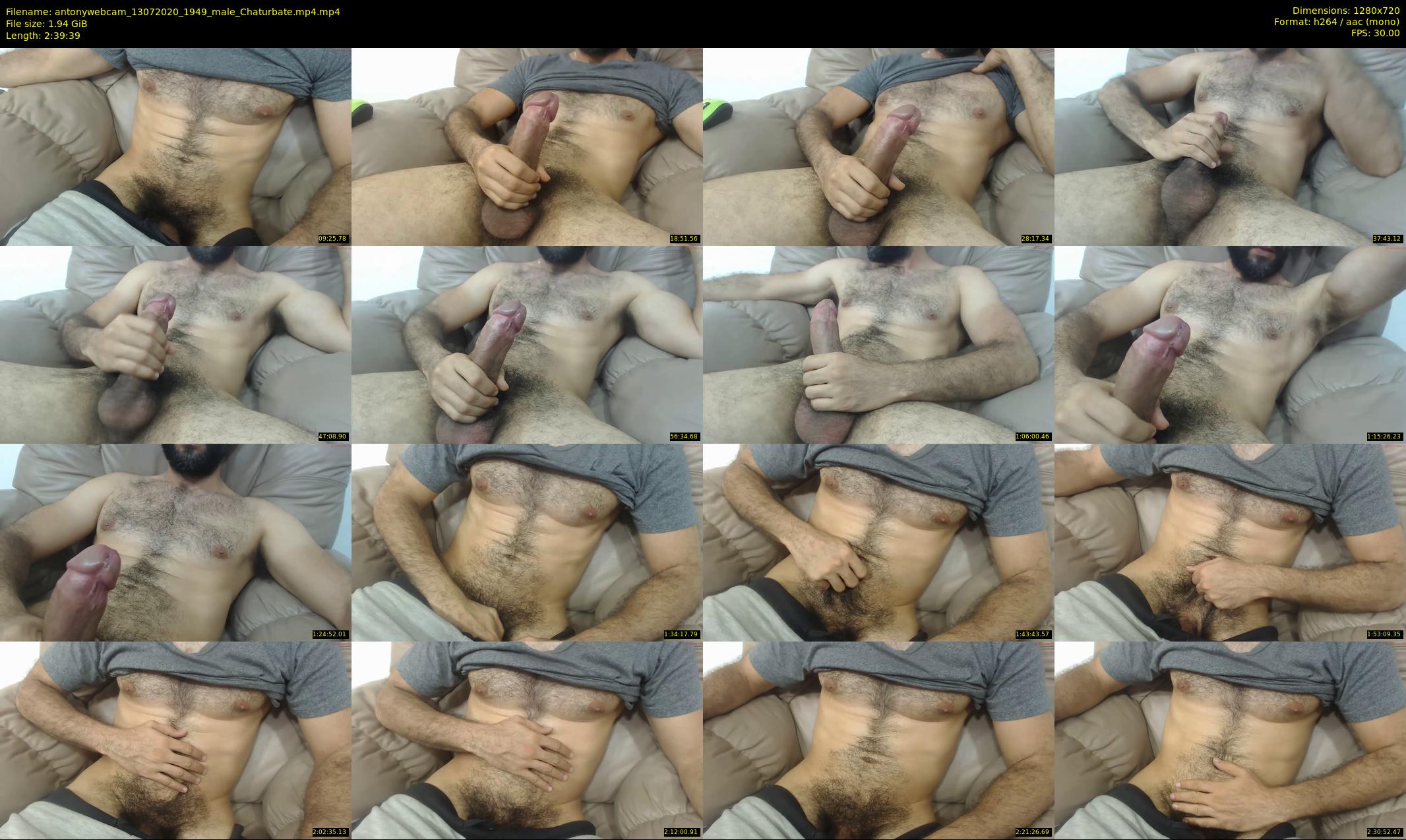 antonywebcam — 160 minute Chaturbate male cam show recording, 720p, Jul 13, 2020
