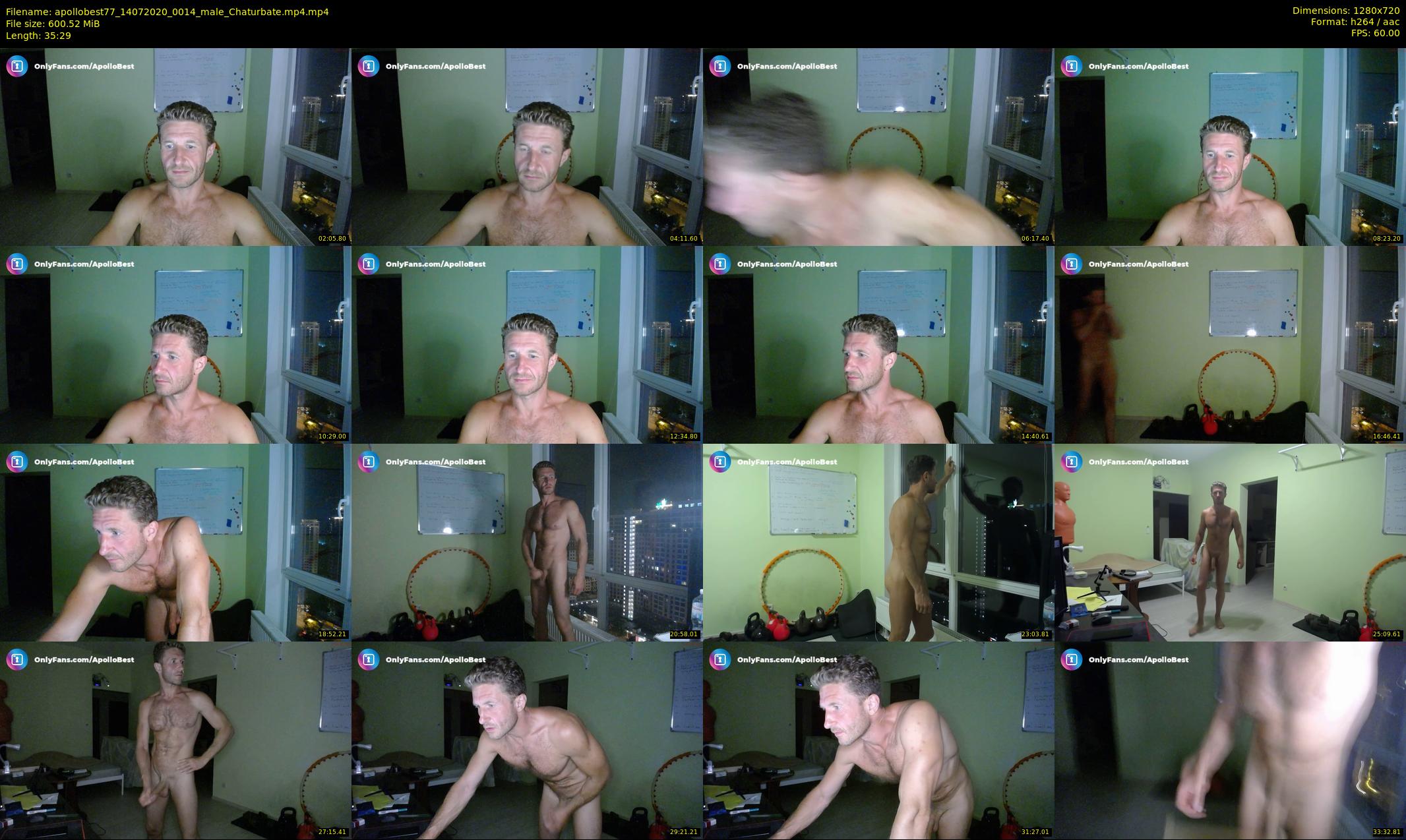 apollobest77 — 36 minute Chaturbate male cam show recording, 720p, Jul 14, 2020
