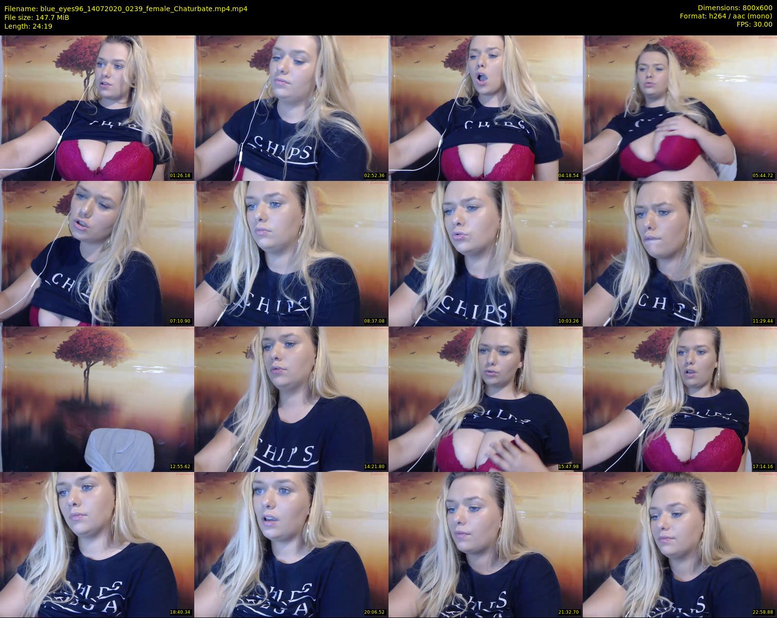 blue_eyes96 — 25 minute Chaturbate female cam show recording, 480p, Jul 14, 2020