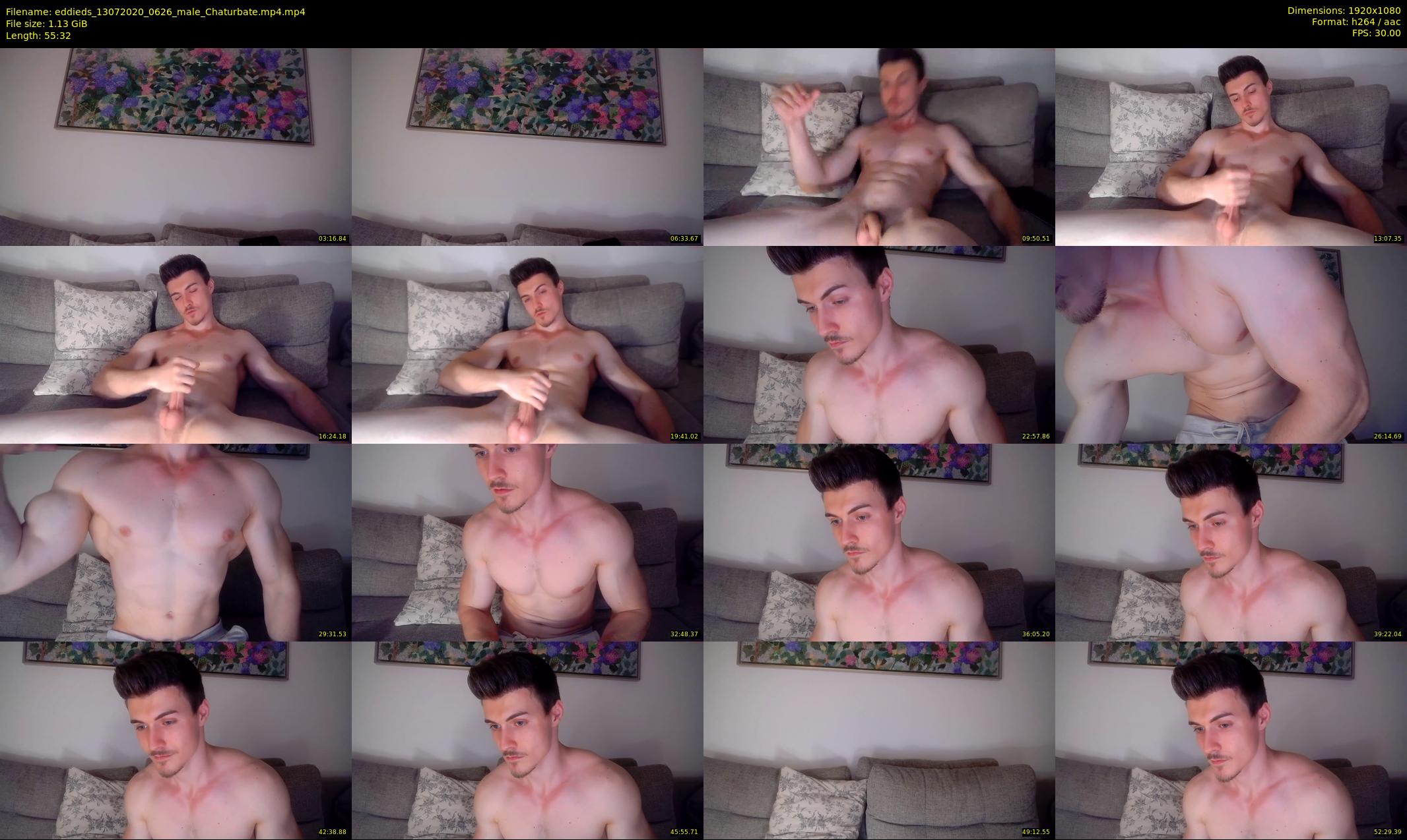 eddieds — 56 minute Chaturbate male cam show recording, 1080p, Jul 13, 2020