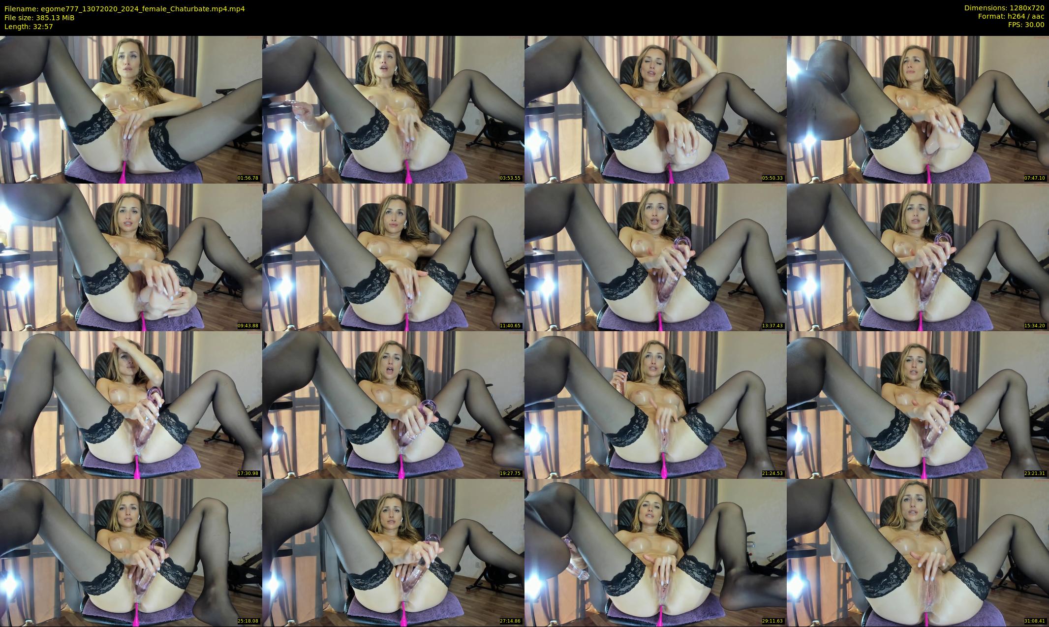 egome777 — 33 minute Chaturbate female cam show recording, 720p, Jul 13, 2020