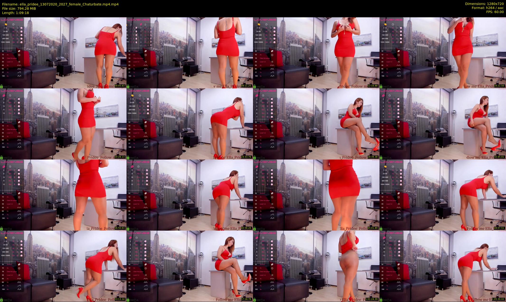 ella_pridee — 70 minute Chaturbate female cam show recording, 720p, Jul 13, 2020