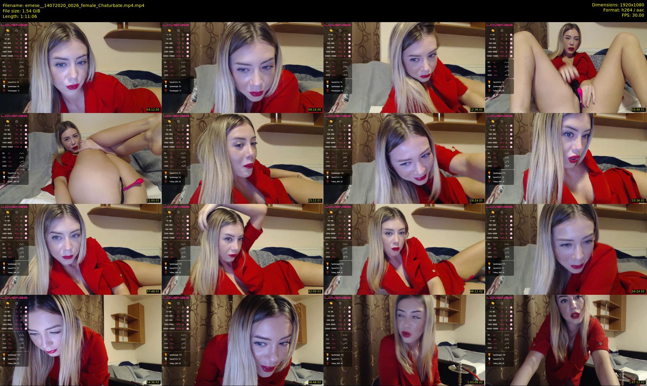 emese_ — 72 minute Chaturbate female cam show recording, 1080p, Jul 14, 2020