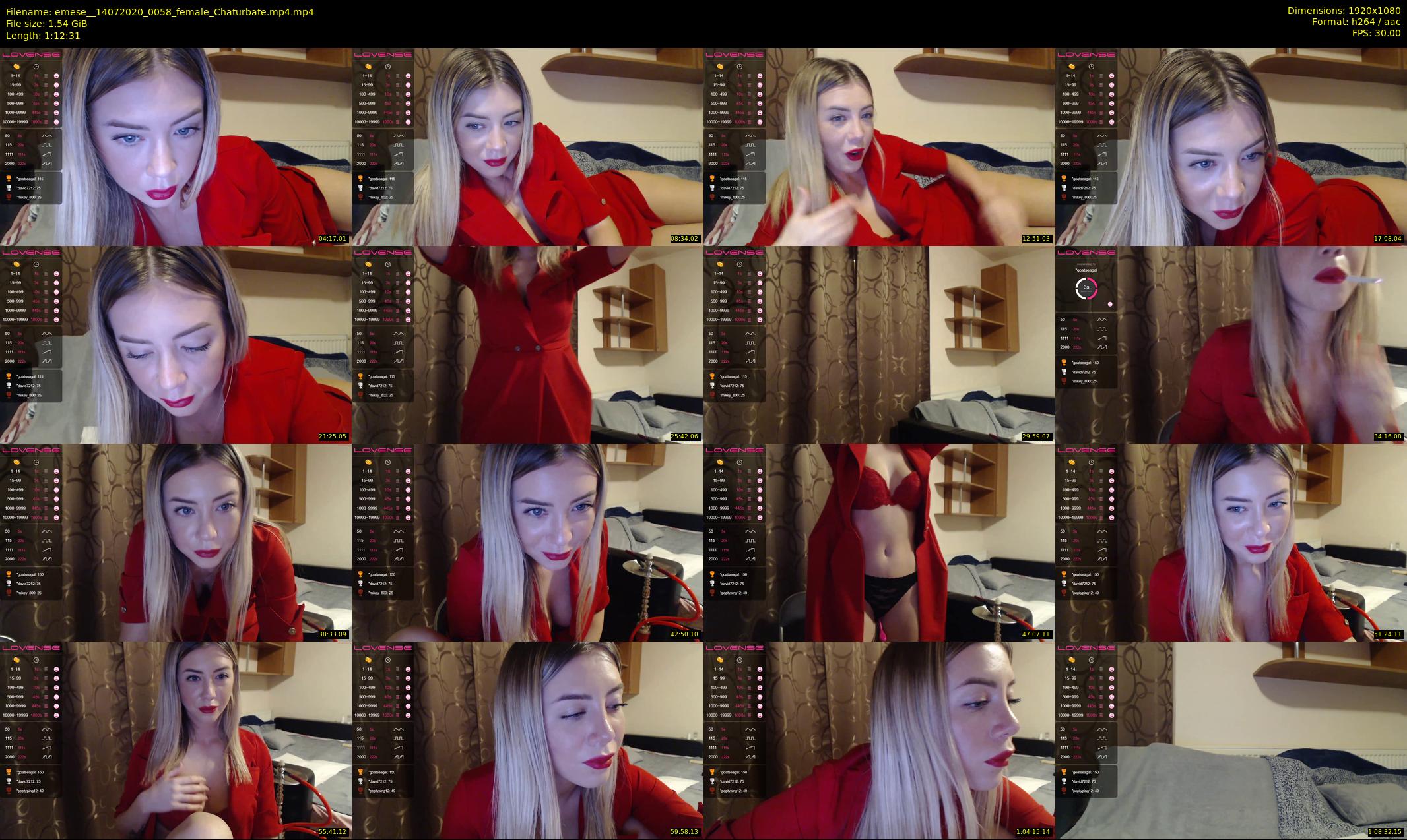 emese_ — 73 minute Chaturbate female cam show recording, 1080p, Jul 14, 2020