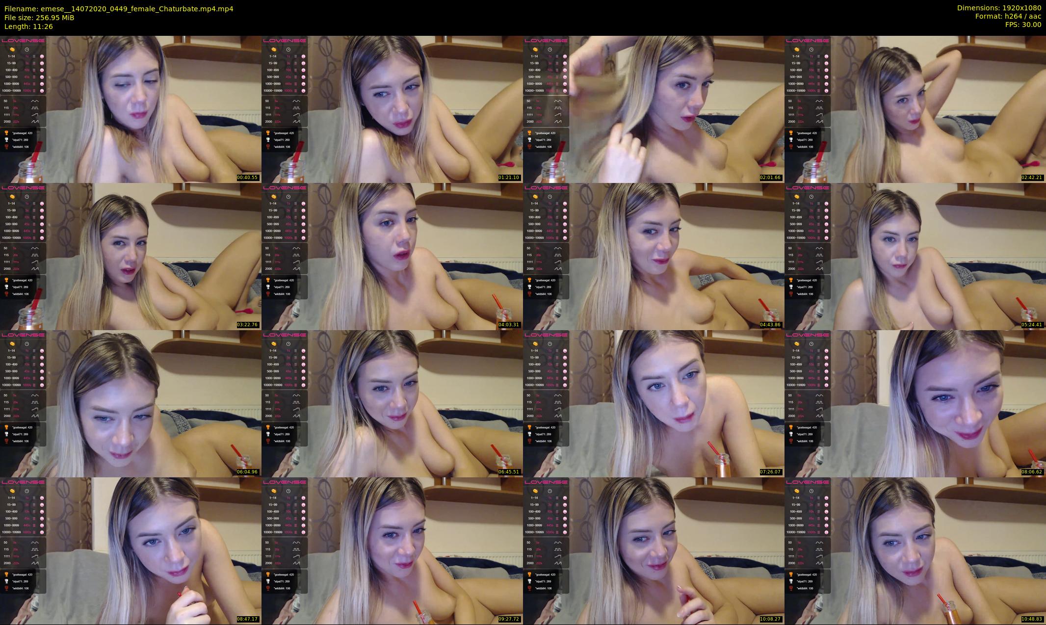 emese_ — 12 minute Chaturbate female cam show recording, 1080p, Jul 14, 2020