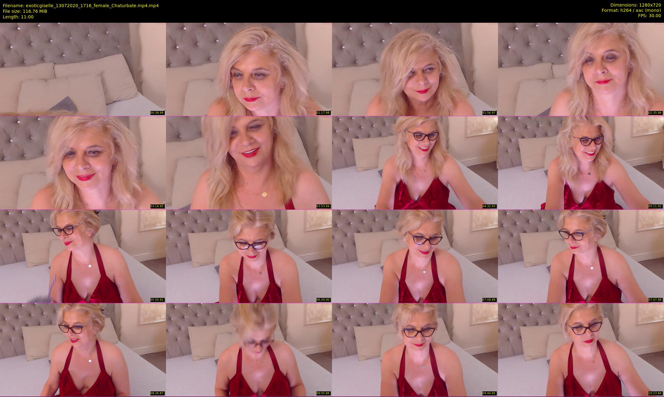 exoticgiselle — 11 minute Chaturbate female cam show recording, 720p, Jul 13, 2020