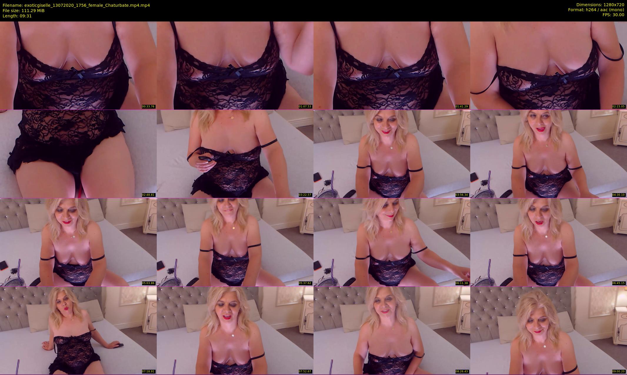 exoticgiselle — 10 minute Chaturbate female cam show recording, 720p, Jul 13, 2020