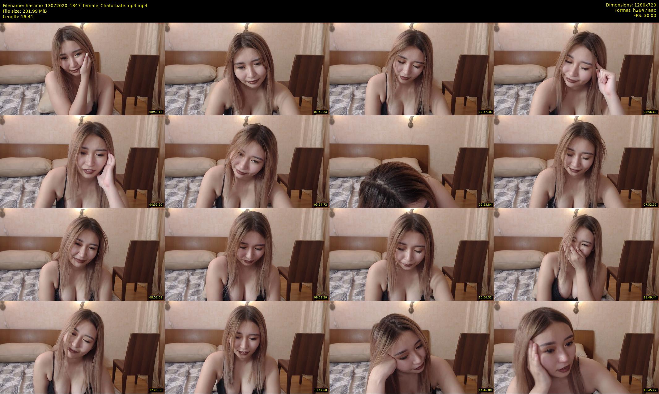 hasiimo — 17 minute Chaturbate female cam show recording, 720p, Jul 13, 2020