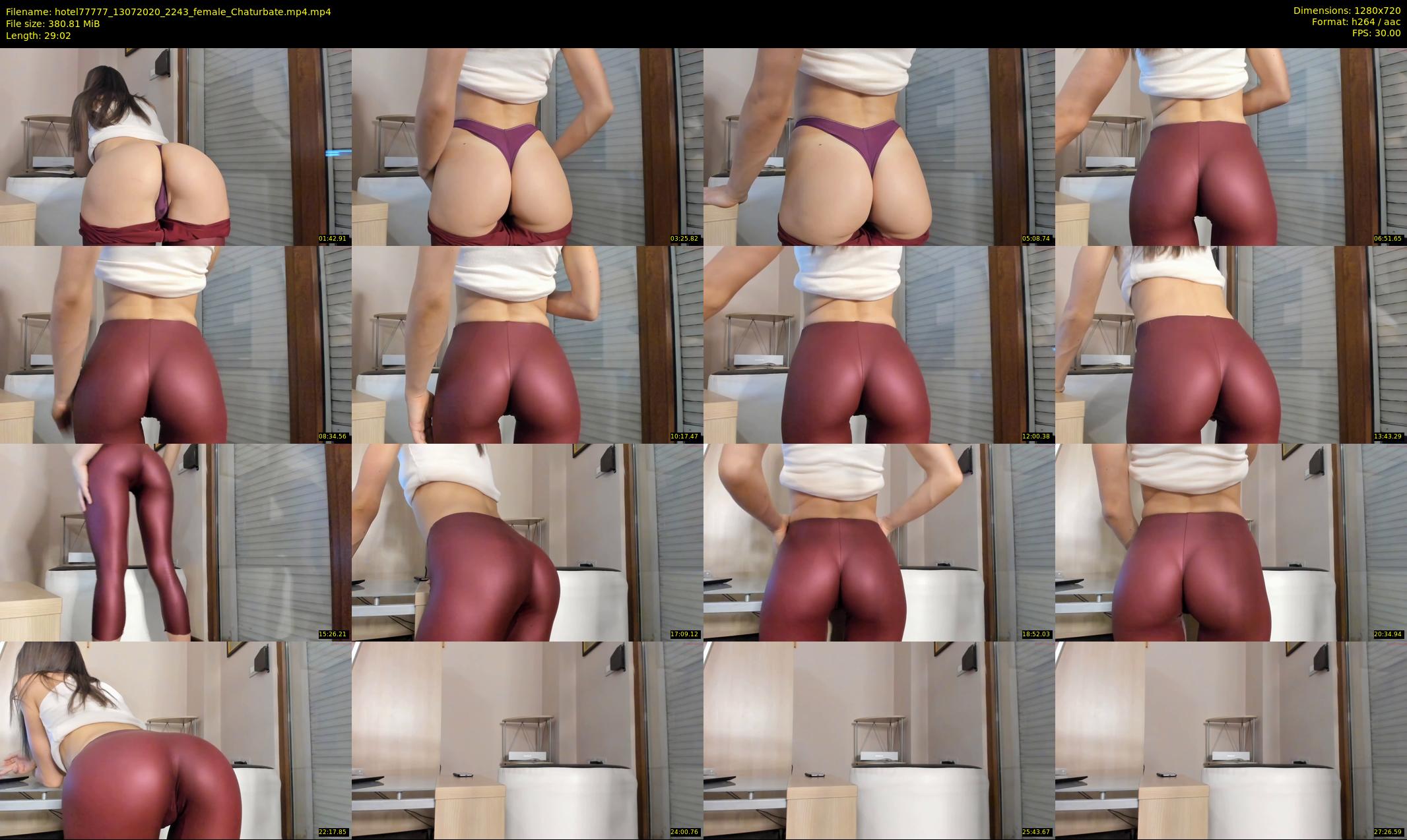 hotel77777 — 30 minute Chaturbate female cam show recording, 720p, Jul 13, 2020