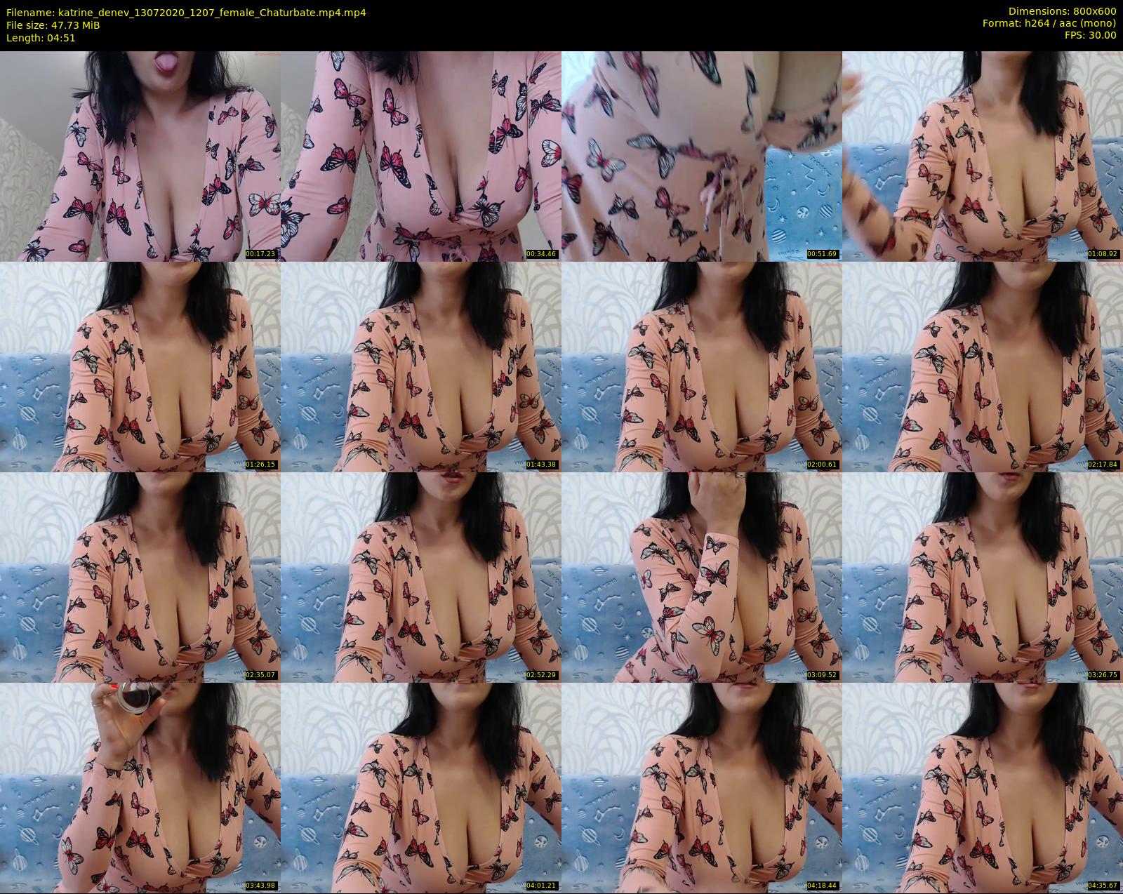 katrine_denev — 5 minute Chaturbate female cam show recording, 480p, Jul 13, 2020