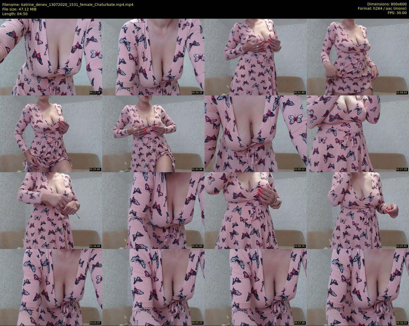 katrine_denev — 5 minute Chaturbate female cam show recording, 480p, Jul 13, 2020