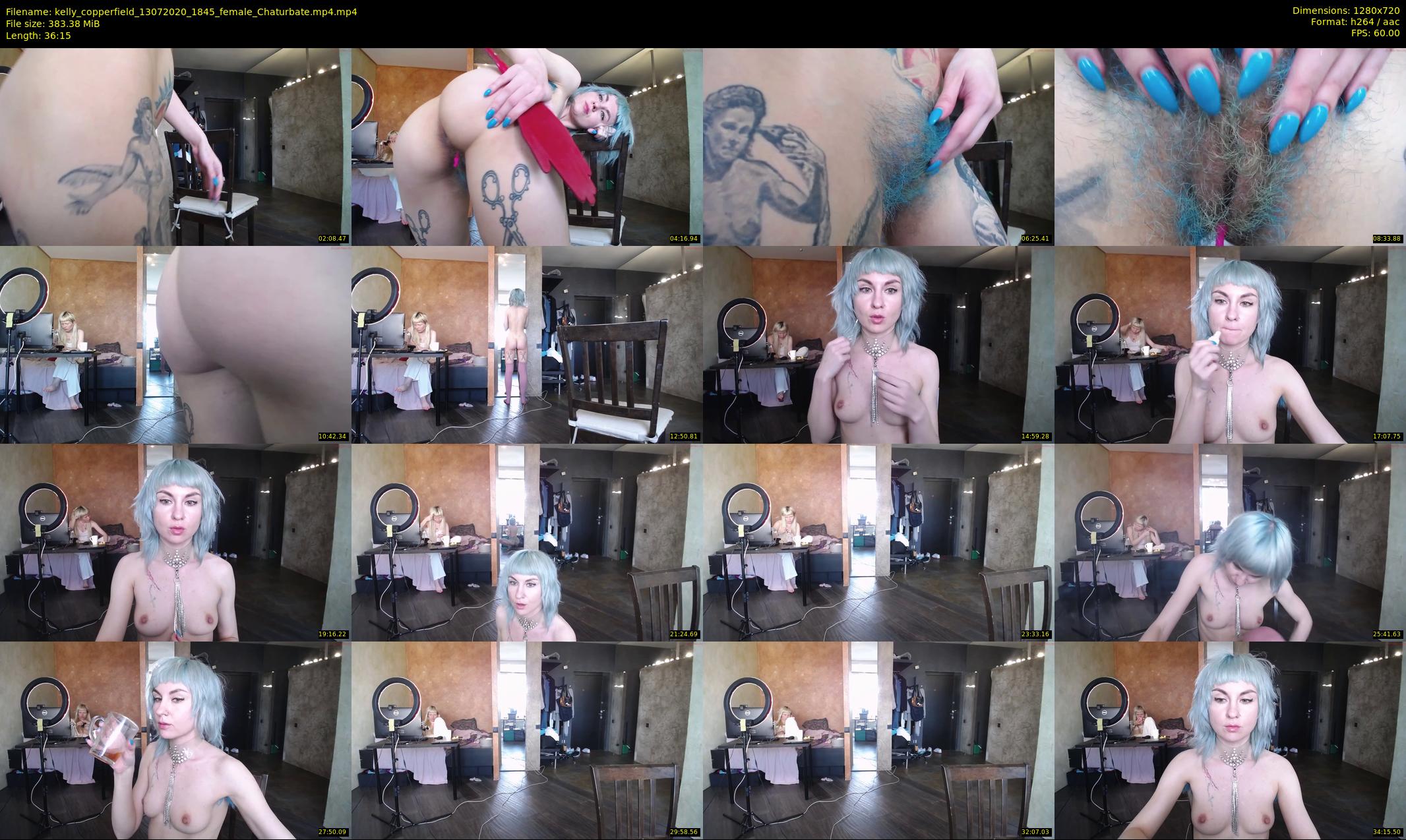 kelly_copperfield — 37 minute Chaturbate female cam show recording, 720p, Jul 13, 2020